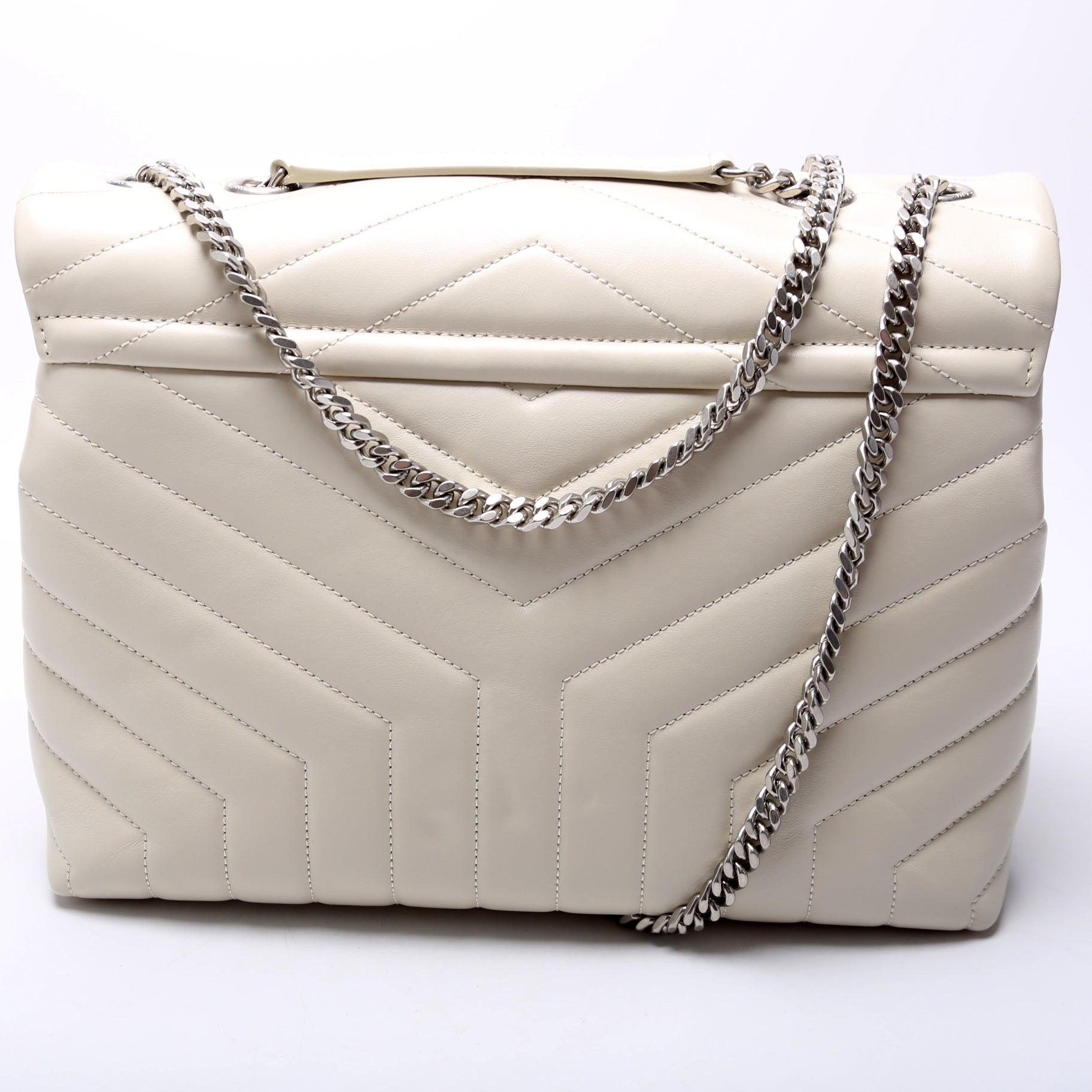 YSL Saint Laurent Loulou Satchel Bag Medium
