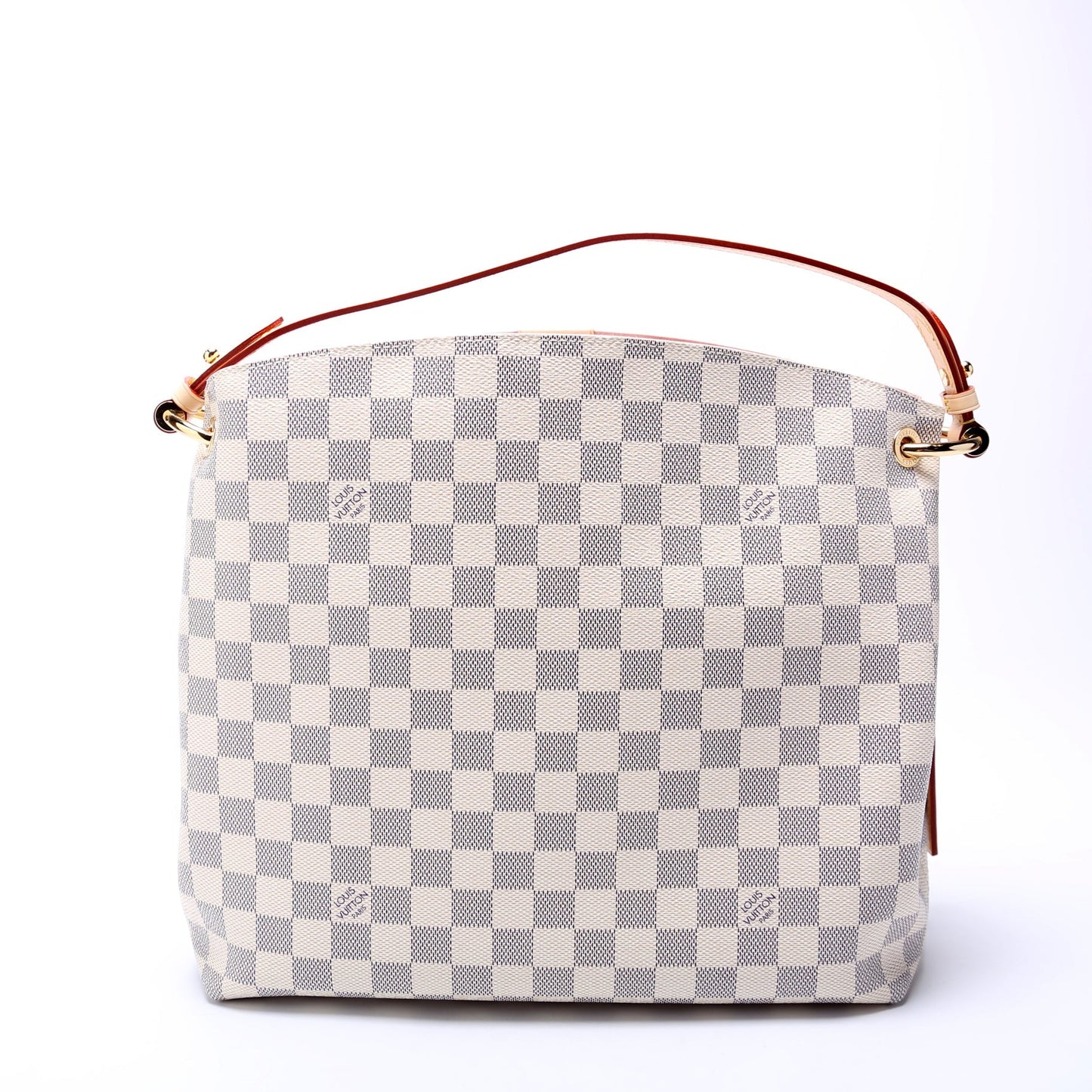 Louis Vuitton Graceful PM Azur Damier Handbag Azur 13