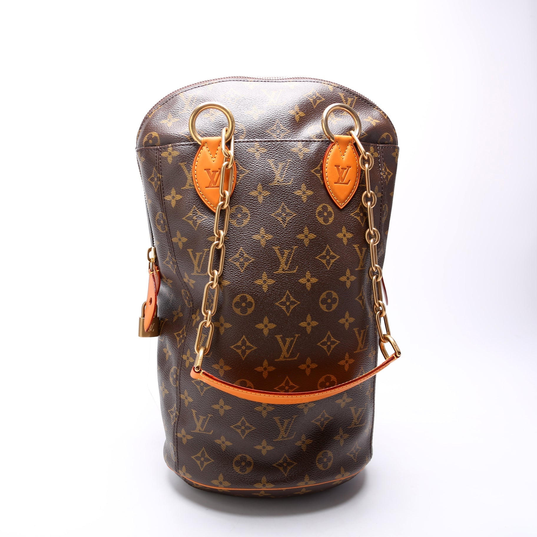 Louis Vuitton Karl Lagerfeld Punching PM Monogram Handbag