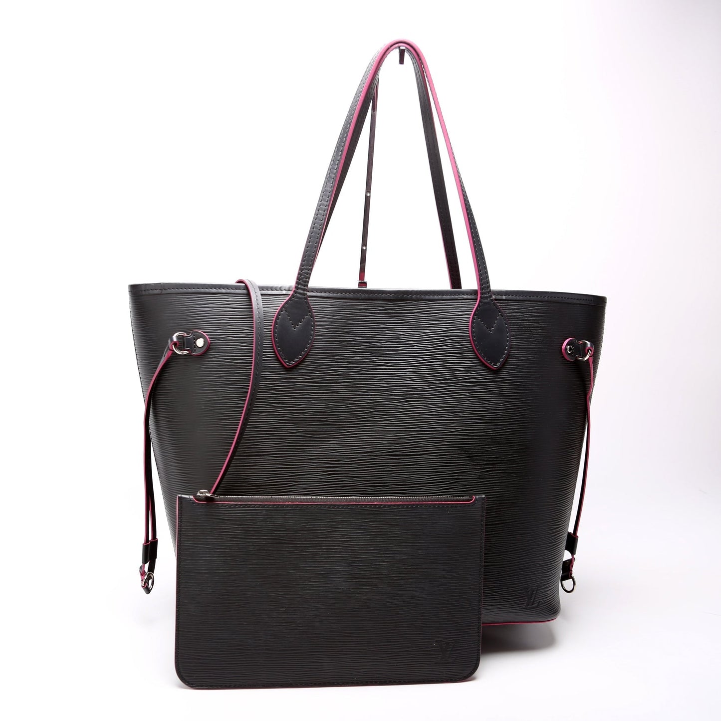 Louis Vuitton Neverfull w MM Epi Wallet Case Epi 11