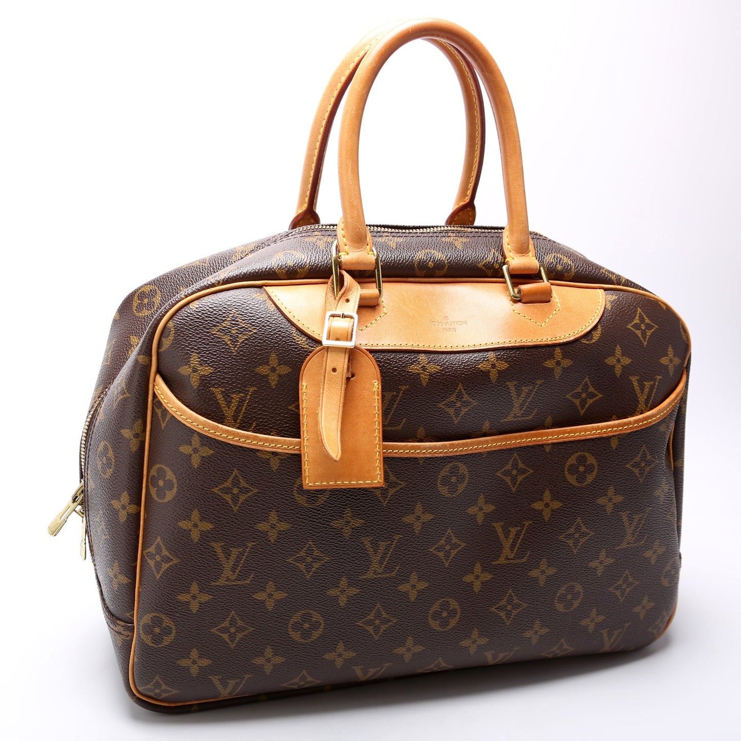 Louis Vuitton Deauville Monogram Handbag Monogram 26