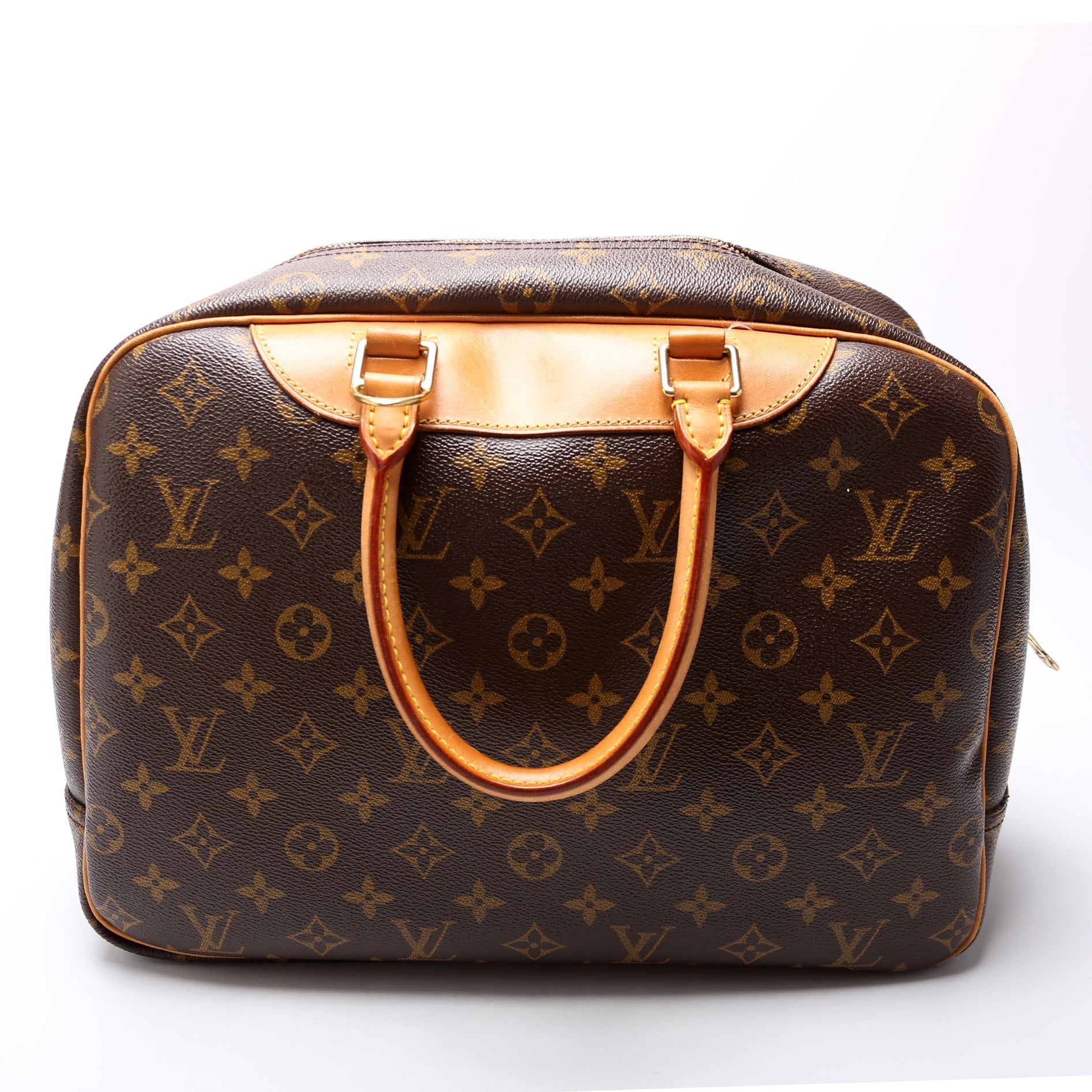 Louis Vuitton Deauville Monogram Handbag Monogram 26