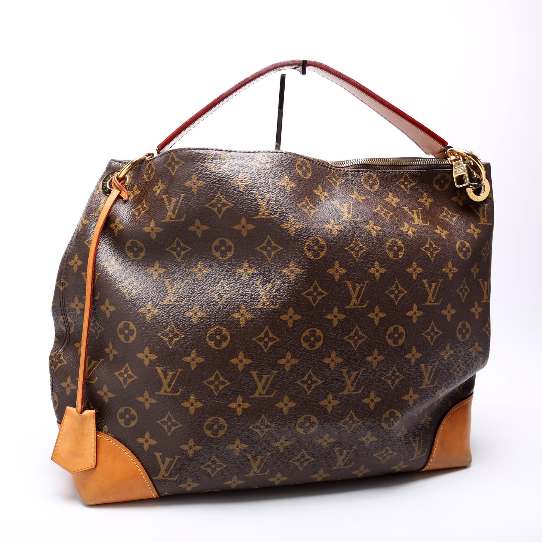 Louis Vuitton Berri MM Monogram Handbag Monogram 2