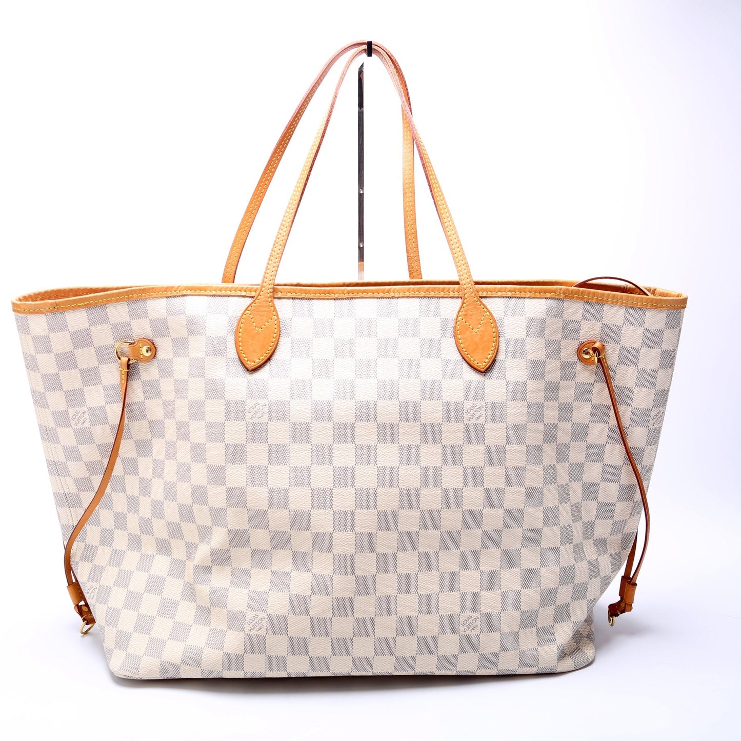 Louis Vuitton Neverfull W GM Azur Damier Wallet Case Azur 3