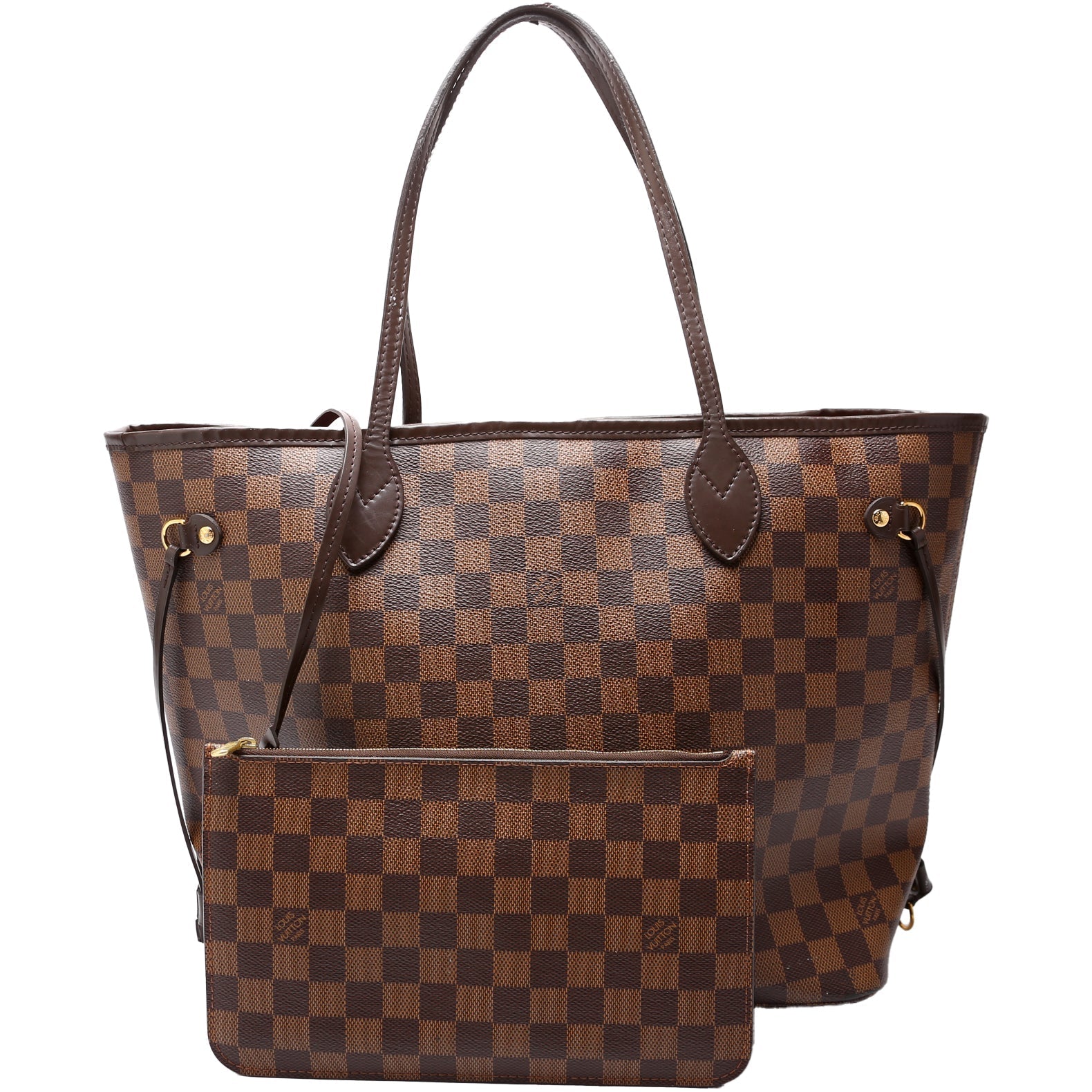 Louis Vuitton Neverfull MM W Ebene Damier Wallet Case Ebene 21