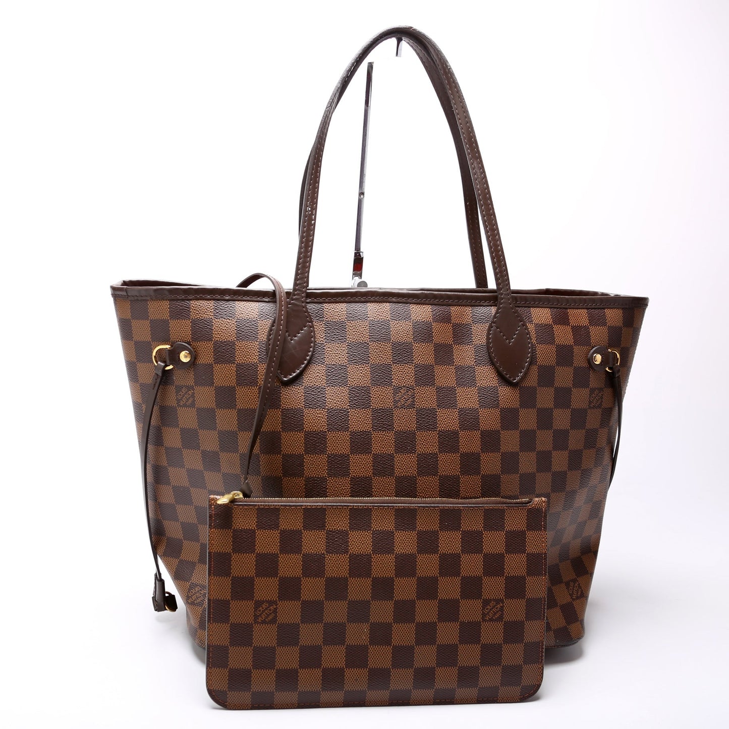 Louis Vuitton Neverfull MM W Ebene Damier Wallet Case Ebene 21