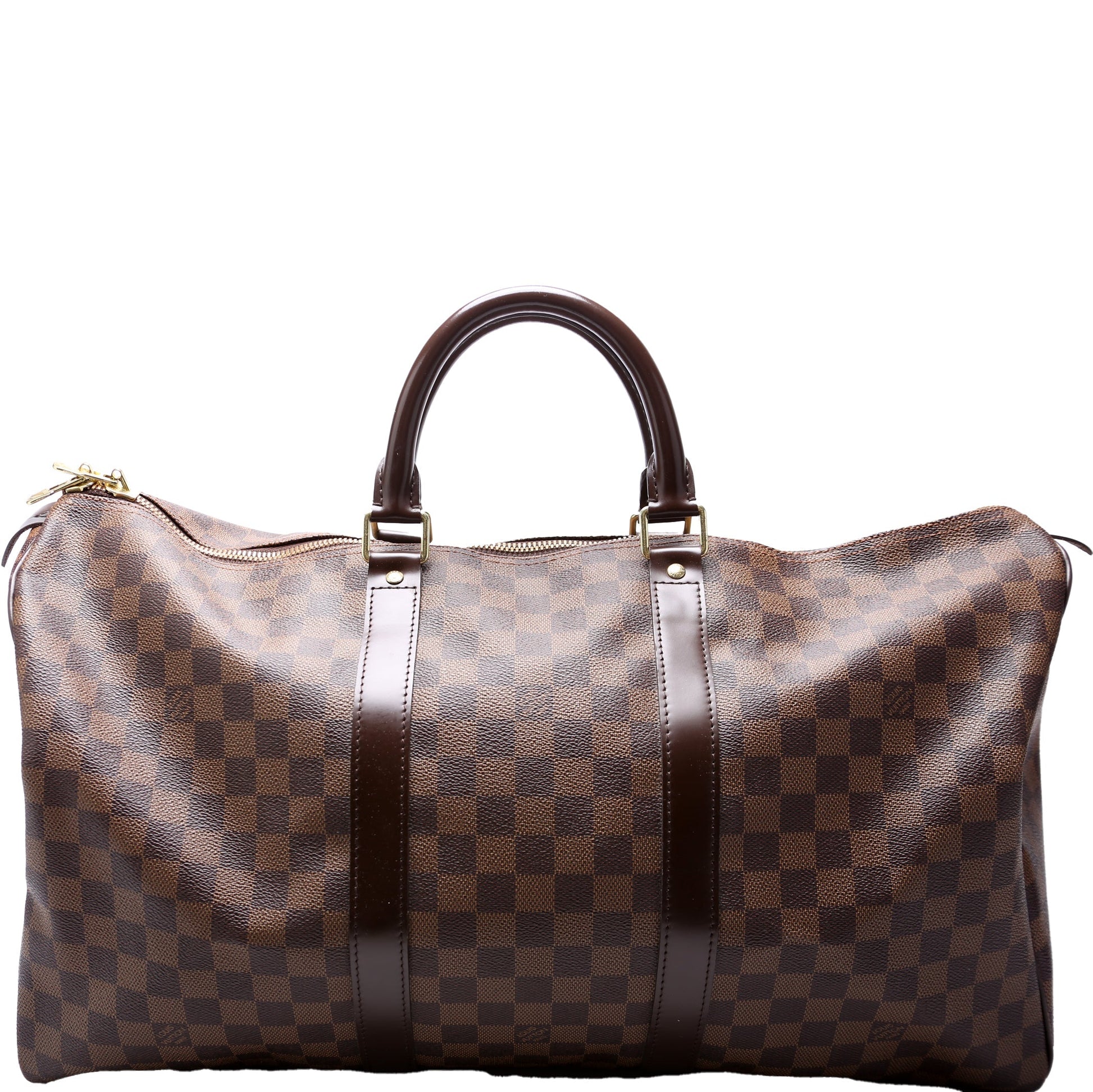 Louis Vuitton Keepall 50 Ebene Damier Travel Bag