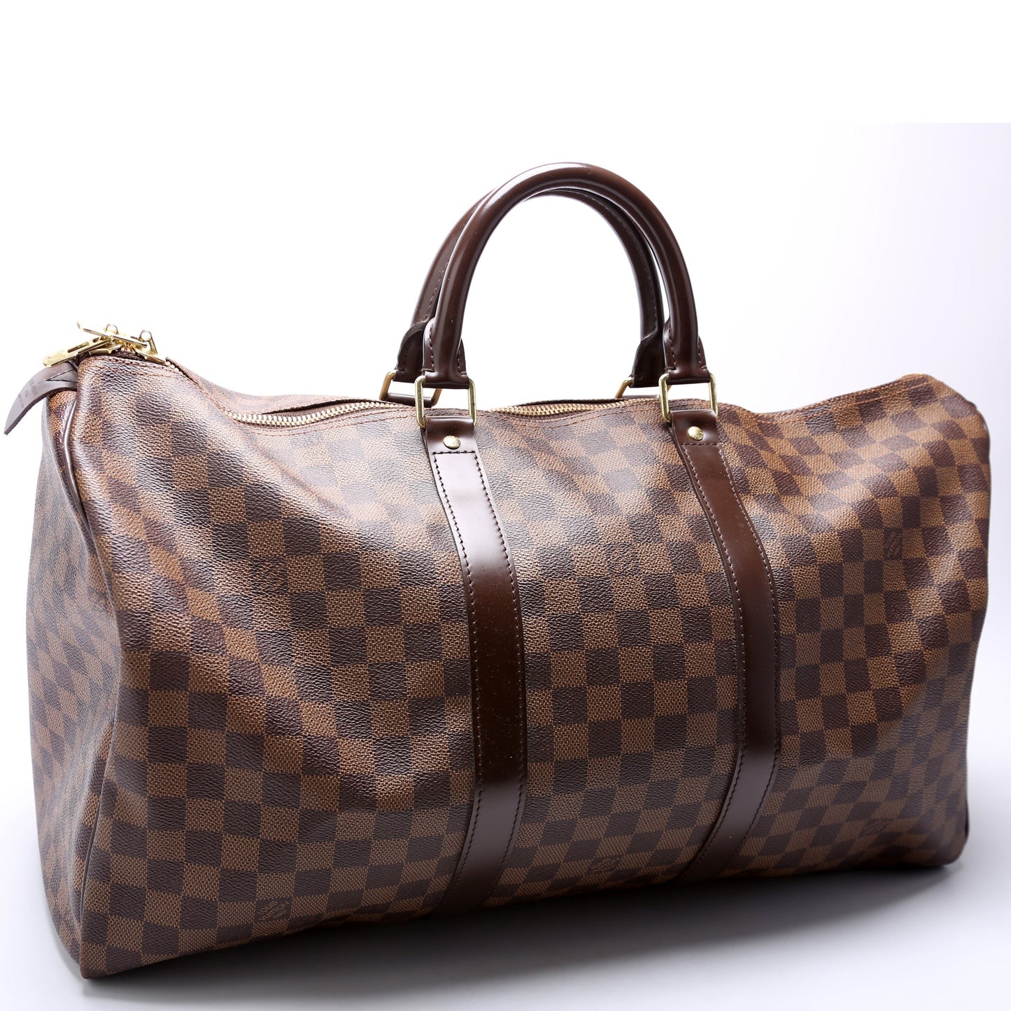 Louis Vuitton Keepall 50 Ebene Damier Travel Bag