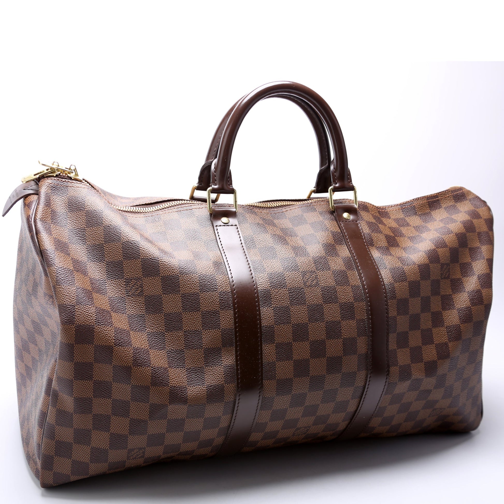 Louis Vuitton Keepall 50 Ebene Damier Travel Bag