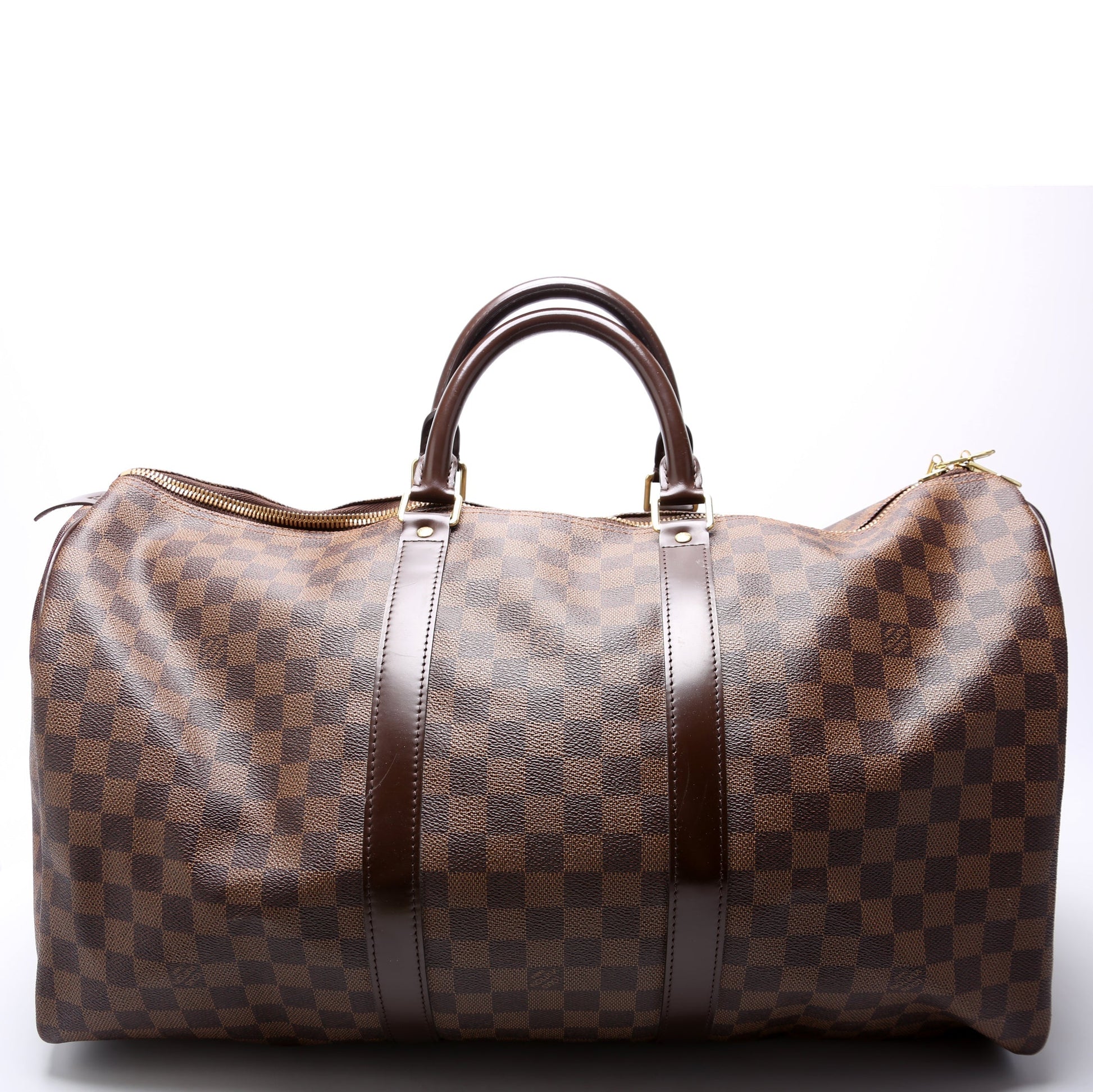Louis Vuitton Keepall 50 Ebene Damier Travel Bag