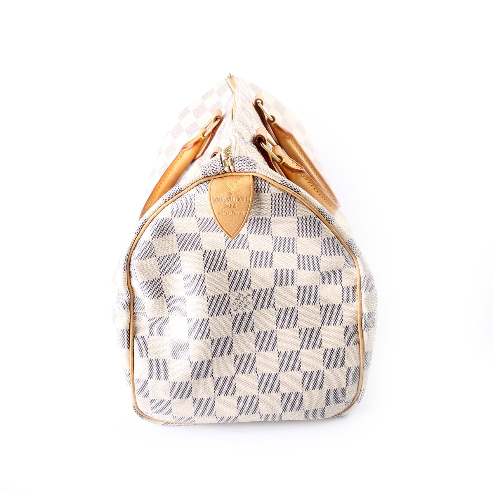 Louis Vuitton Speedy 30 Azur Damier Handbag Azur 37