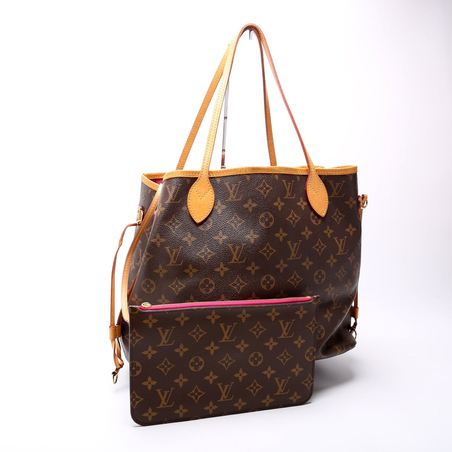 Louis Vuitton Neverfull W MM Monogram Wallet Case Monogram 36