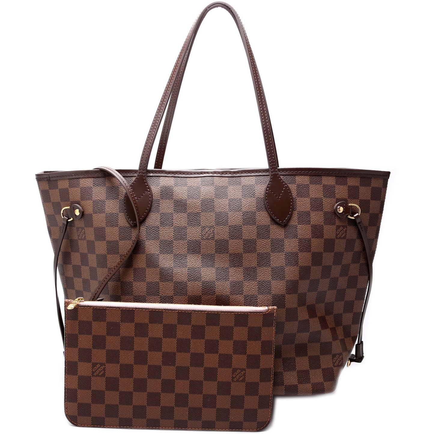 Louis Vuitton Neverfull MM W Ebene Damier Wallet Case Ebene 22
