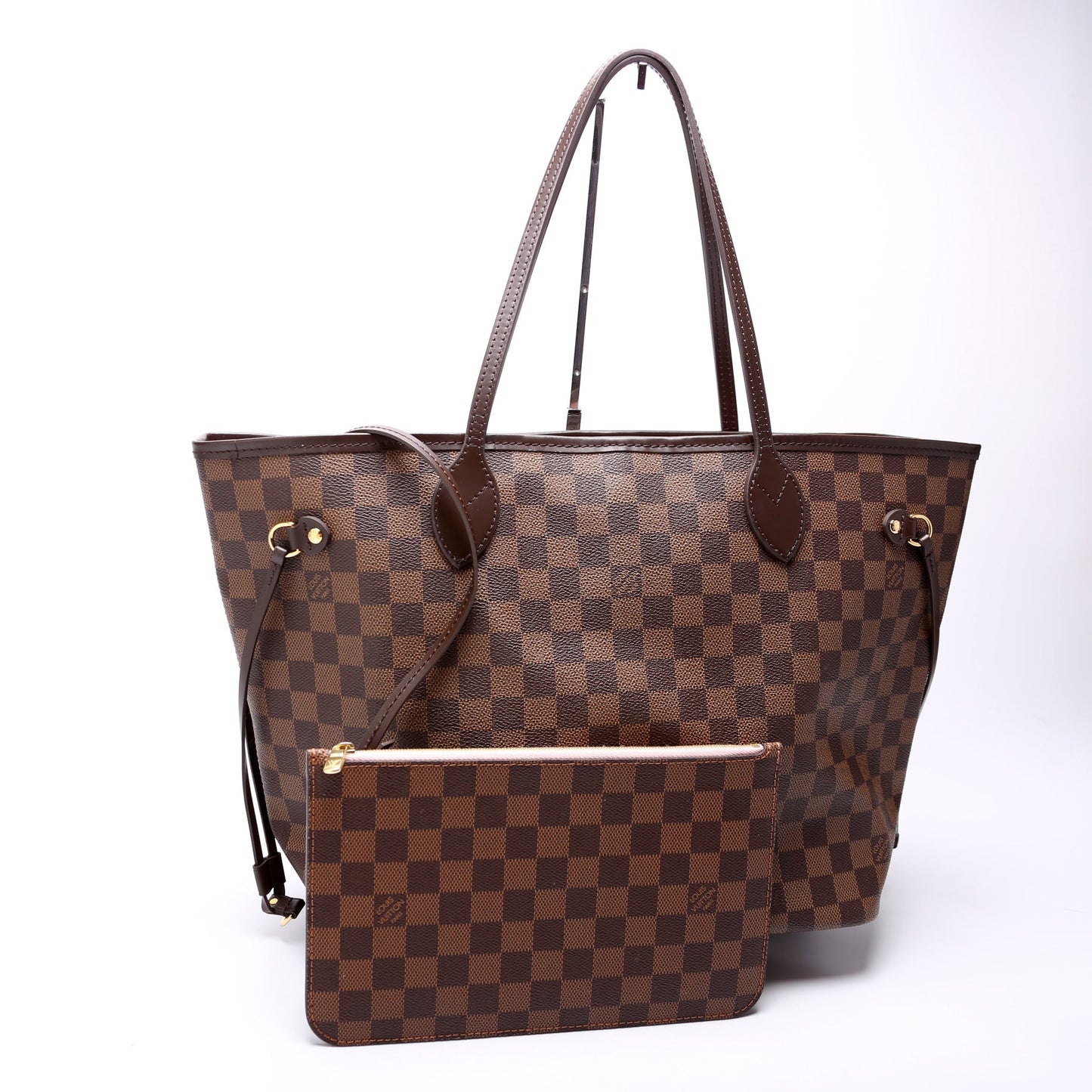 Louis Vuitton Neverfull MM W Ebene Damier Wallet Case Ebene 22