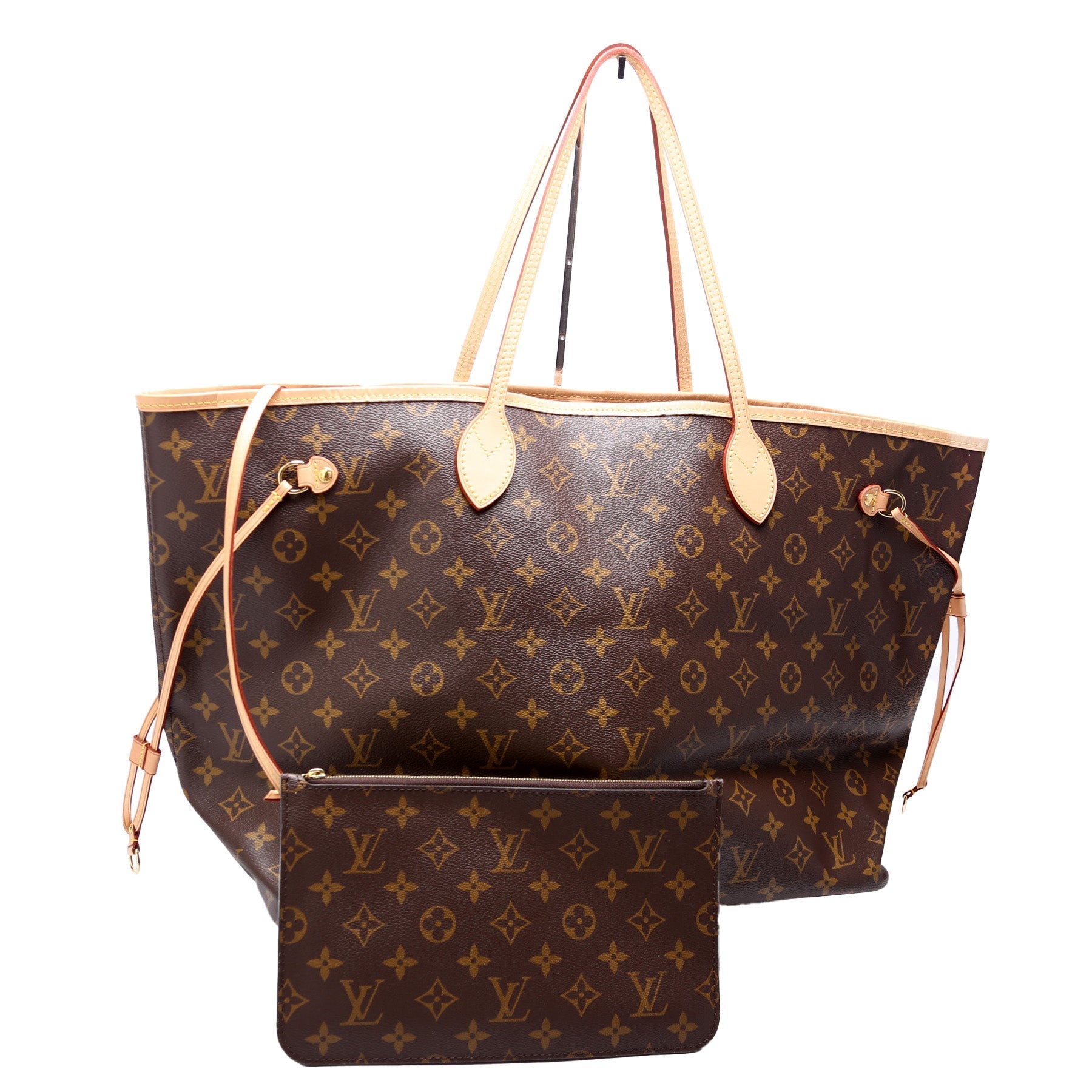 Louis Vuitton Neverfull W GM Monogram Wallet Case Monogram 11