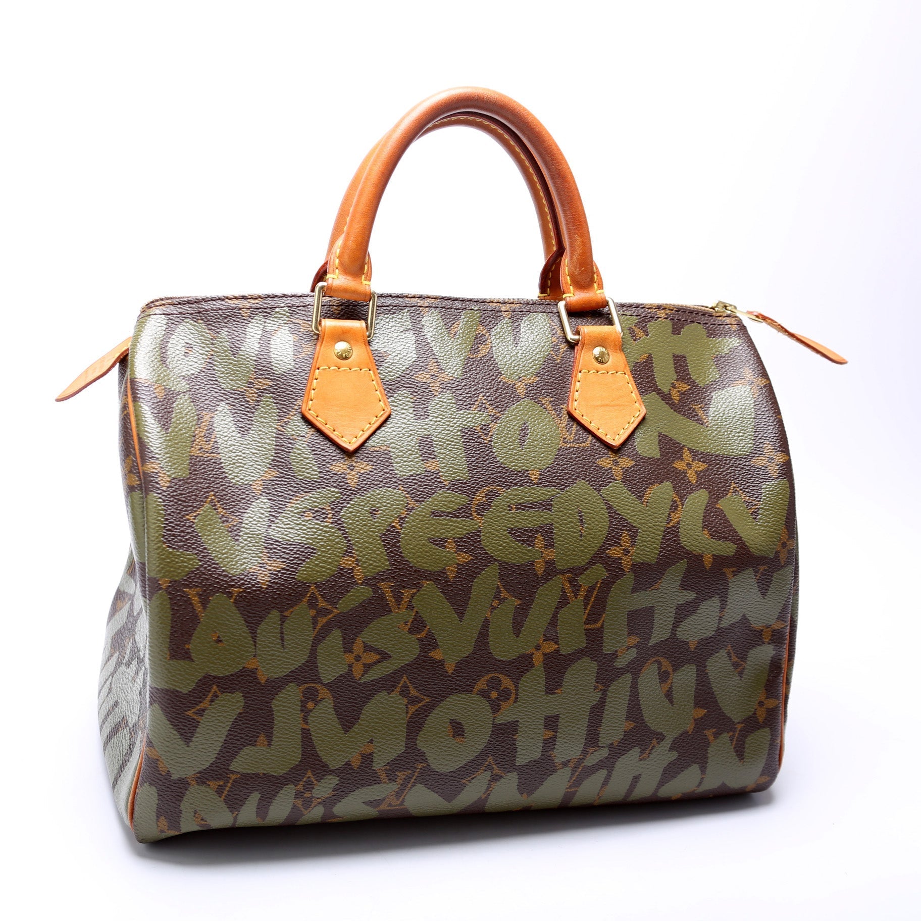 Louis Vuitton Speedy 30 Graffiti Handbag Graffiti 3