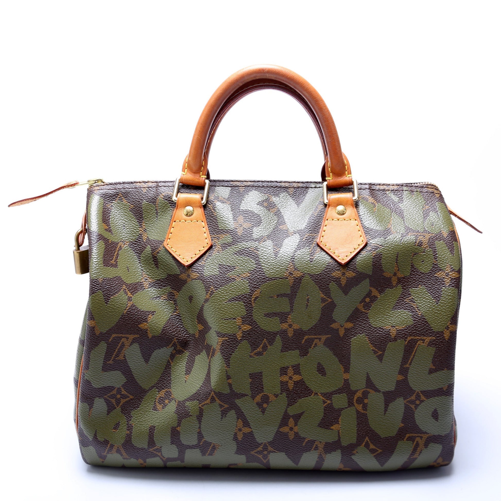 Louis Vuitton Speedy 30 Graffiti Handbag Graffiti 3