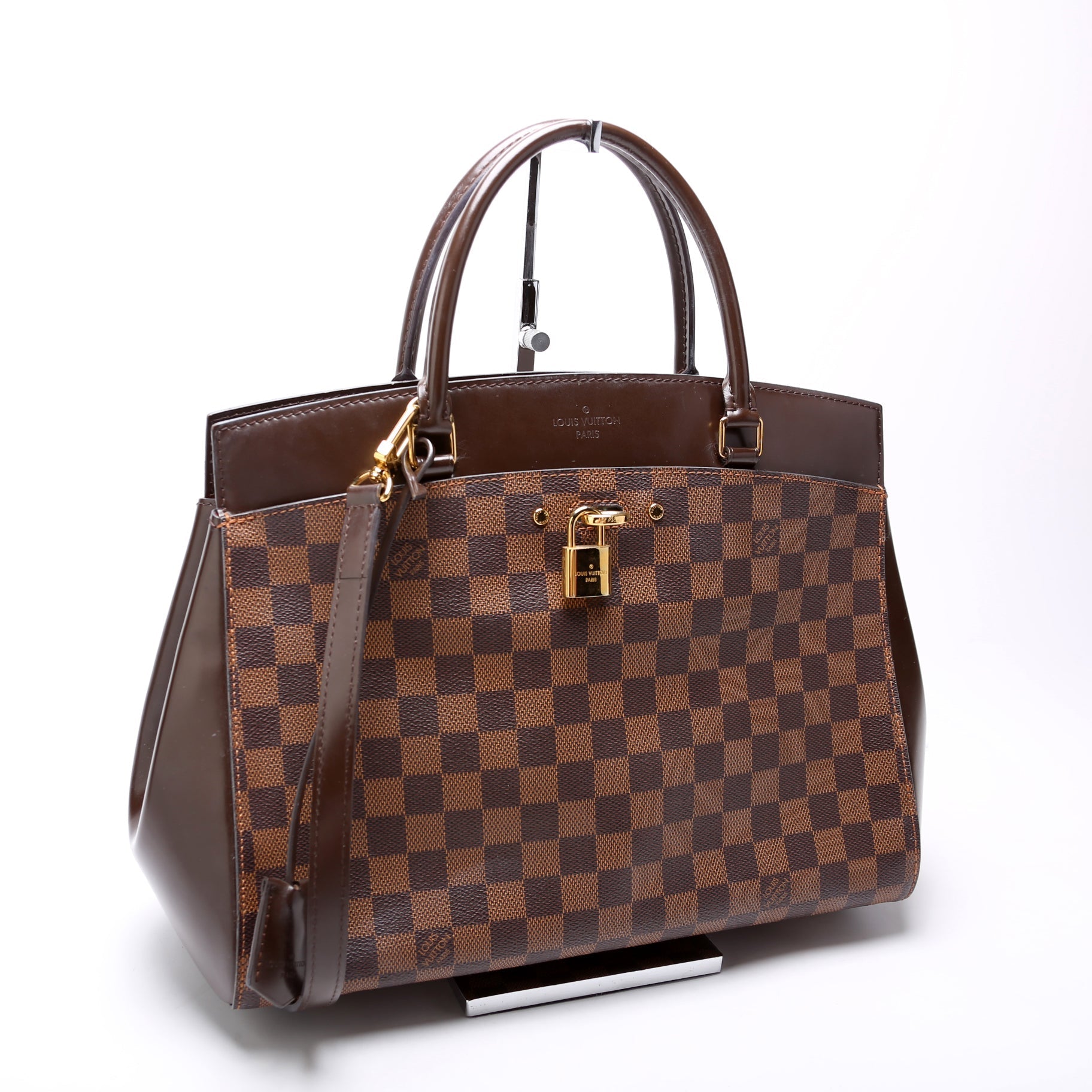 Louis Vuitton Rivoli Ebene MM Damier Handbag Ebene 1