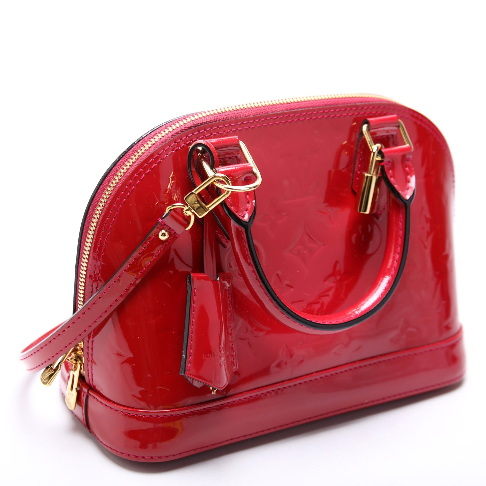 Louis Vuitton Alma BB Vernis Handbag Vernis 5