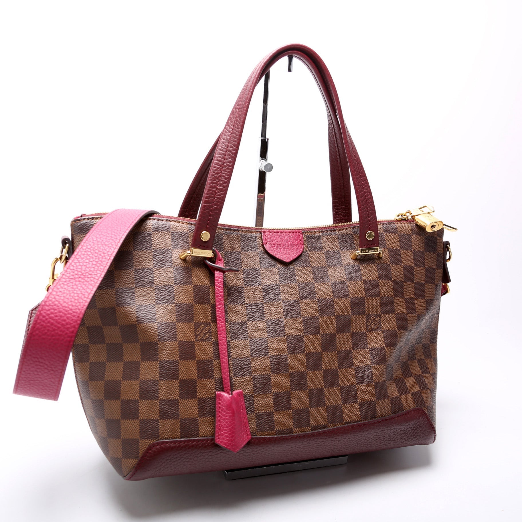 Louis Vuitton Hyde Park Ebene Damier Handbag