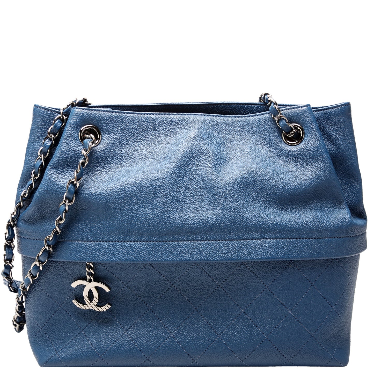 Chanel Zip Carry Shopping Caviar 24M Tote Bag