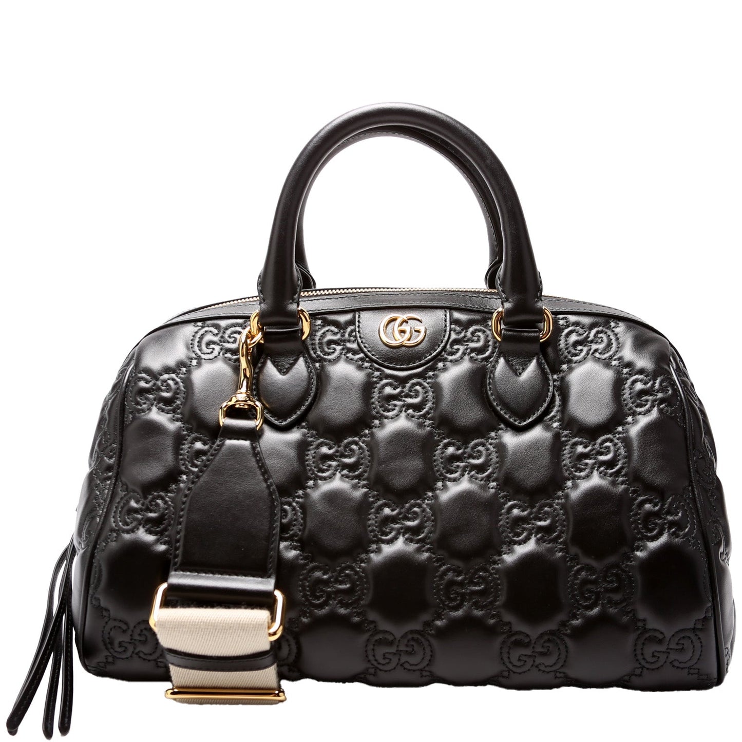 Gucci GG Bowler Matelasse Medium Travel Bag