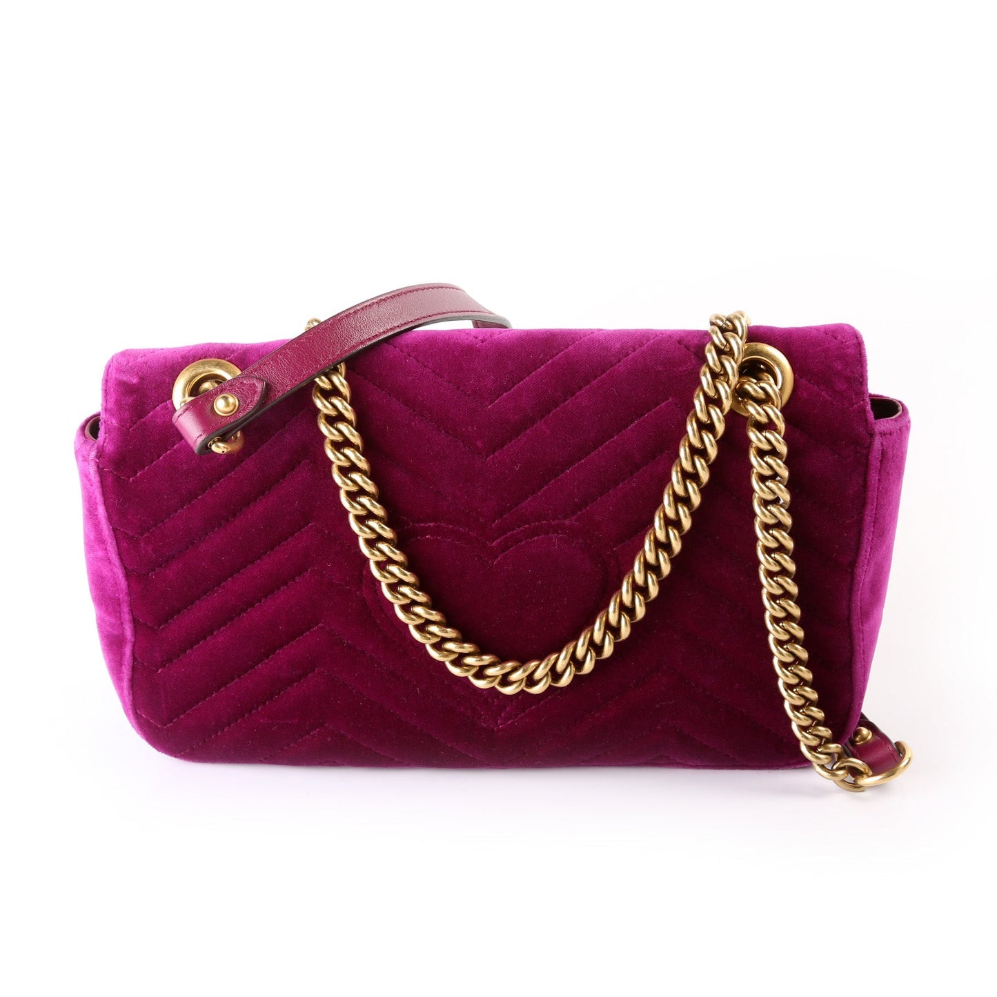 Gucci Marmont Velvet Small Flap Shoulder Bag Small Flap