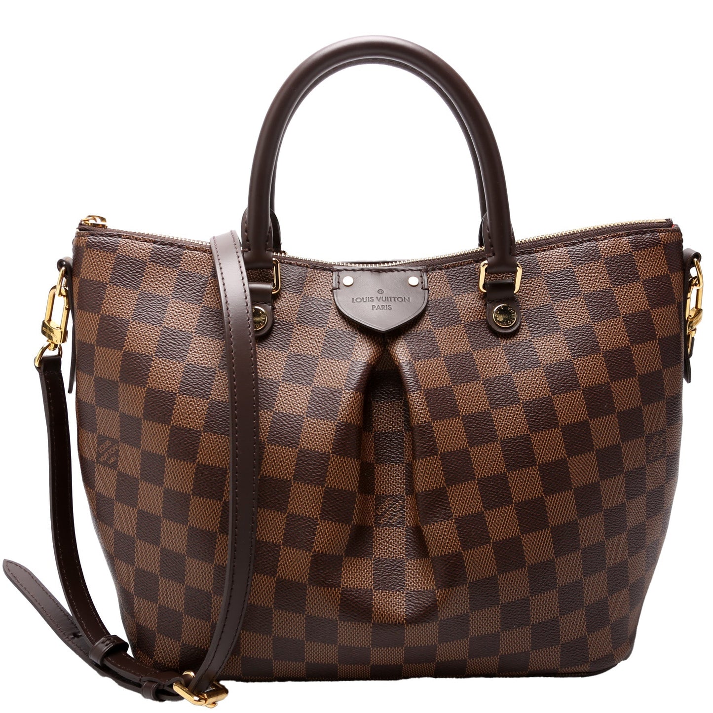 Louis Vuitton Siena Ebene MM Damier Handbag Ebene 9