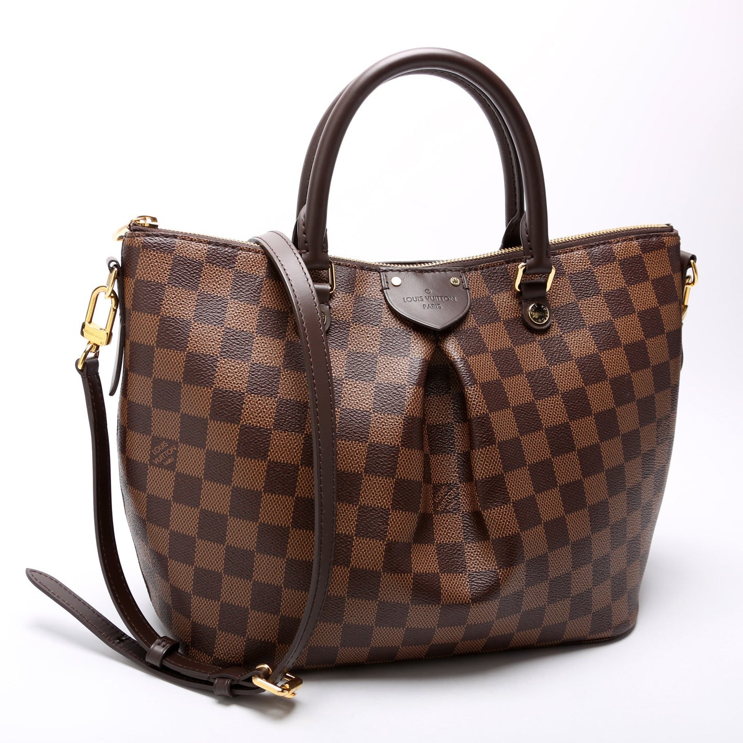 Louis Vuitton Siena Ebene MM Damier Handbag Ebene 9