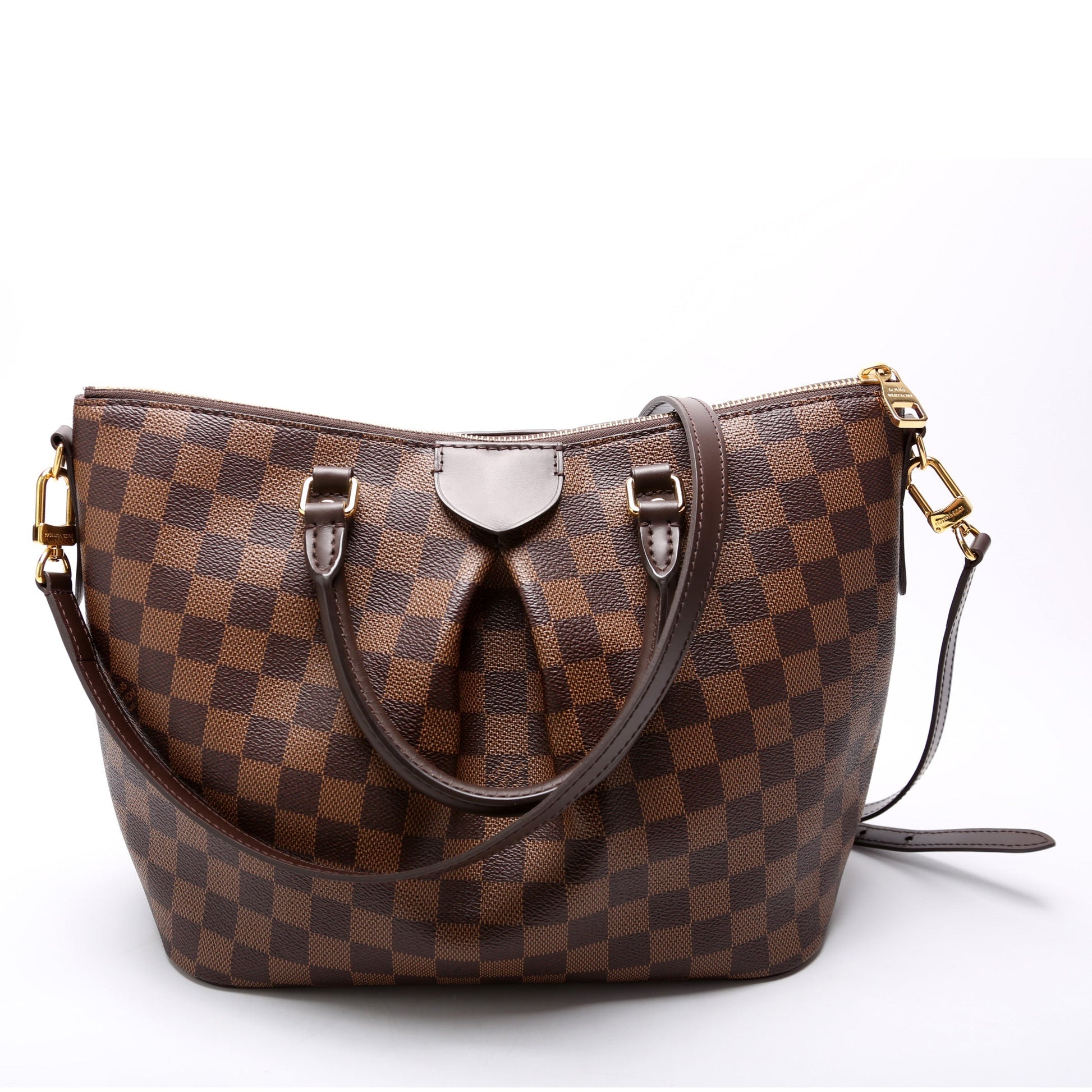 Louis Vuitton Siena Ebene MM Damier Handbag Ebene 9
