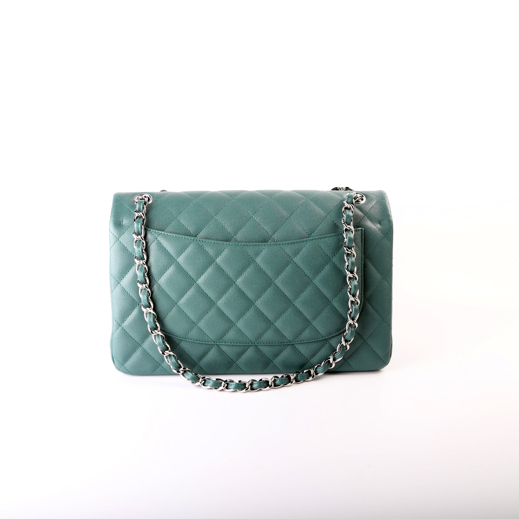 Chanel Classic Flap Jumbo Caviar 21-24M Handbag