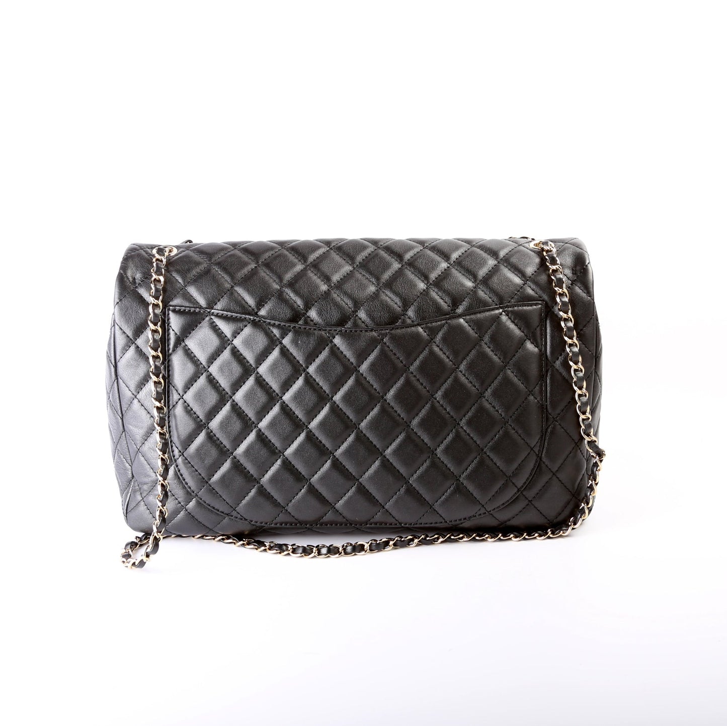 Chanel XXL Flap Quilted Calfskin 28M Small Travel Bag
