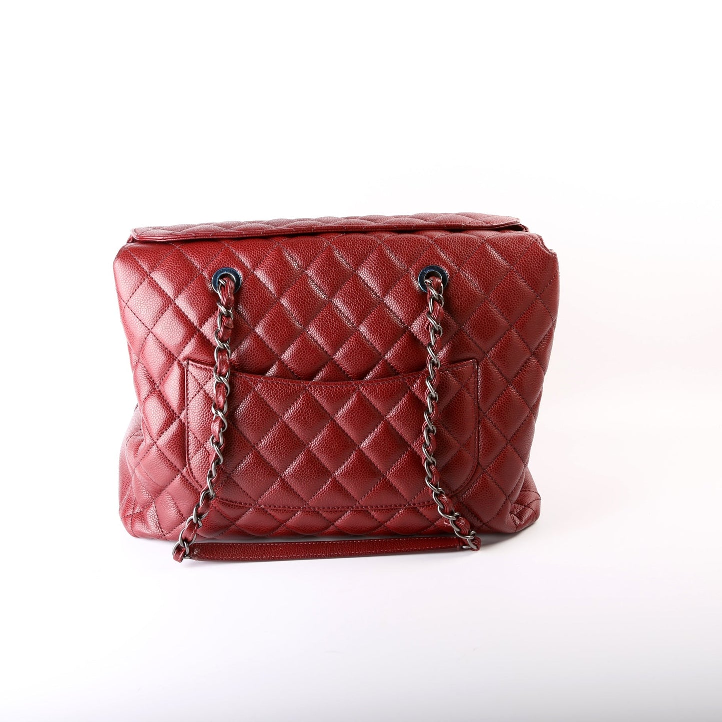Chanel City Shopping Caviar 21M Tote Bag