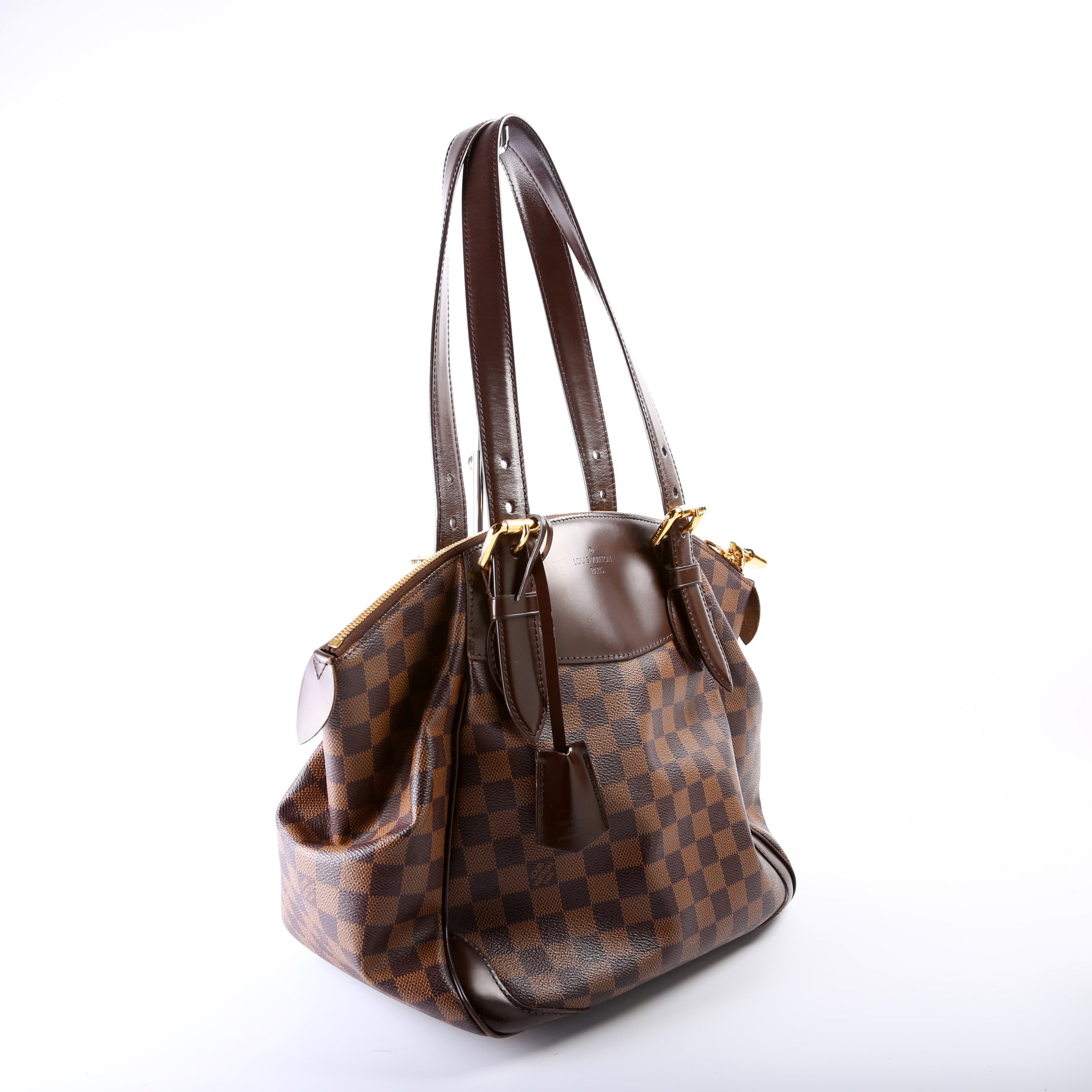Louis Vuitton Verona Ebene MM Damier Handbag Ebene 13