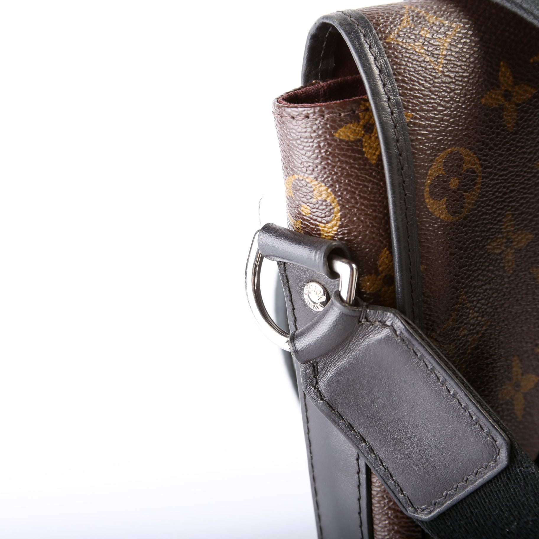 Louis Vuitton Bass PM Macassar Monogram Handbag