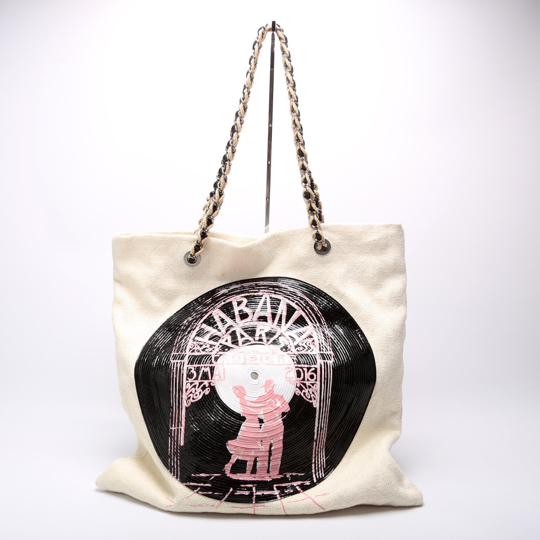 Chanel Paris-Cuba Shopping 23M Canvas Tote Bag