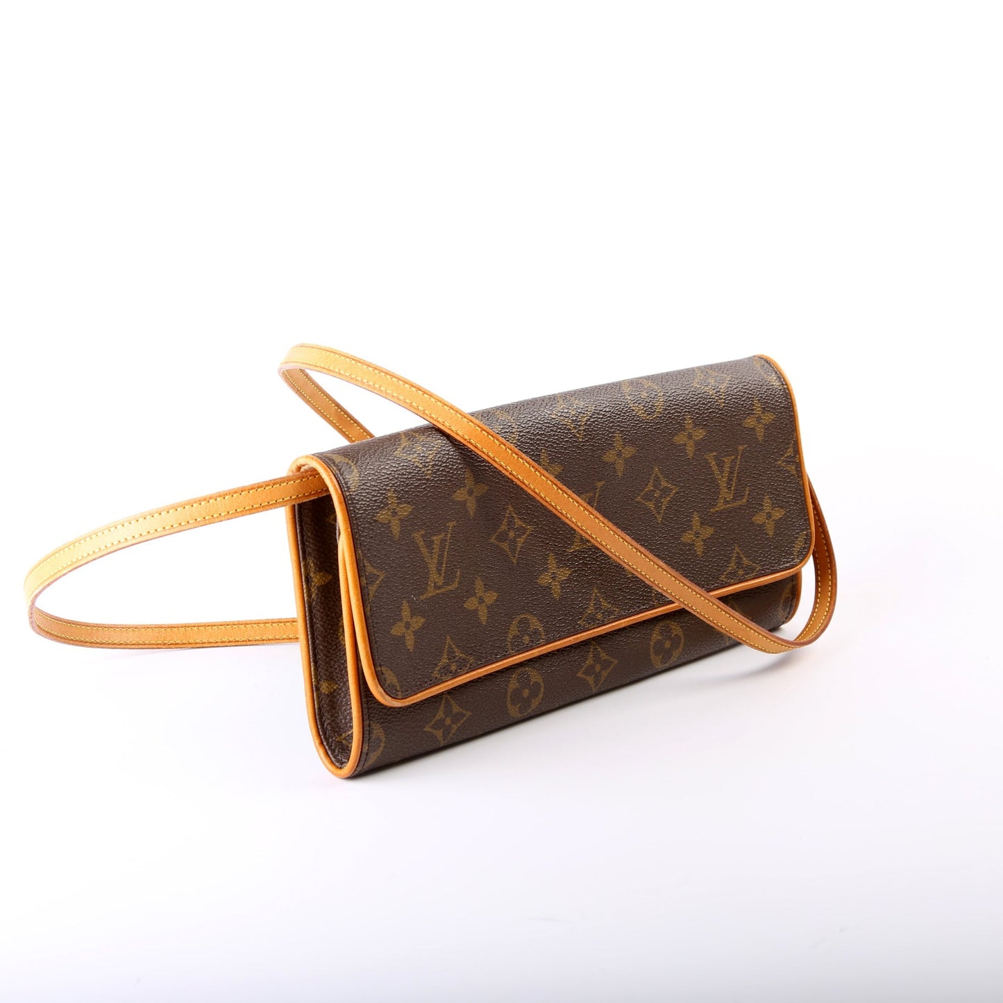 Louis Vuitton Pochette Twin GM Monogram Clutch Bag Monogram 23
