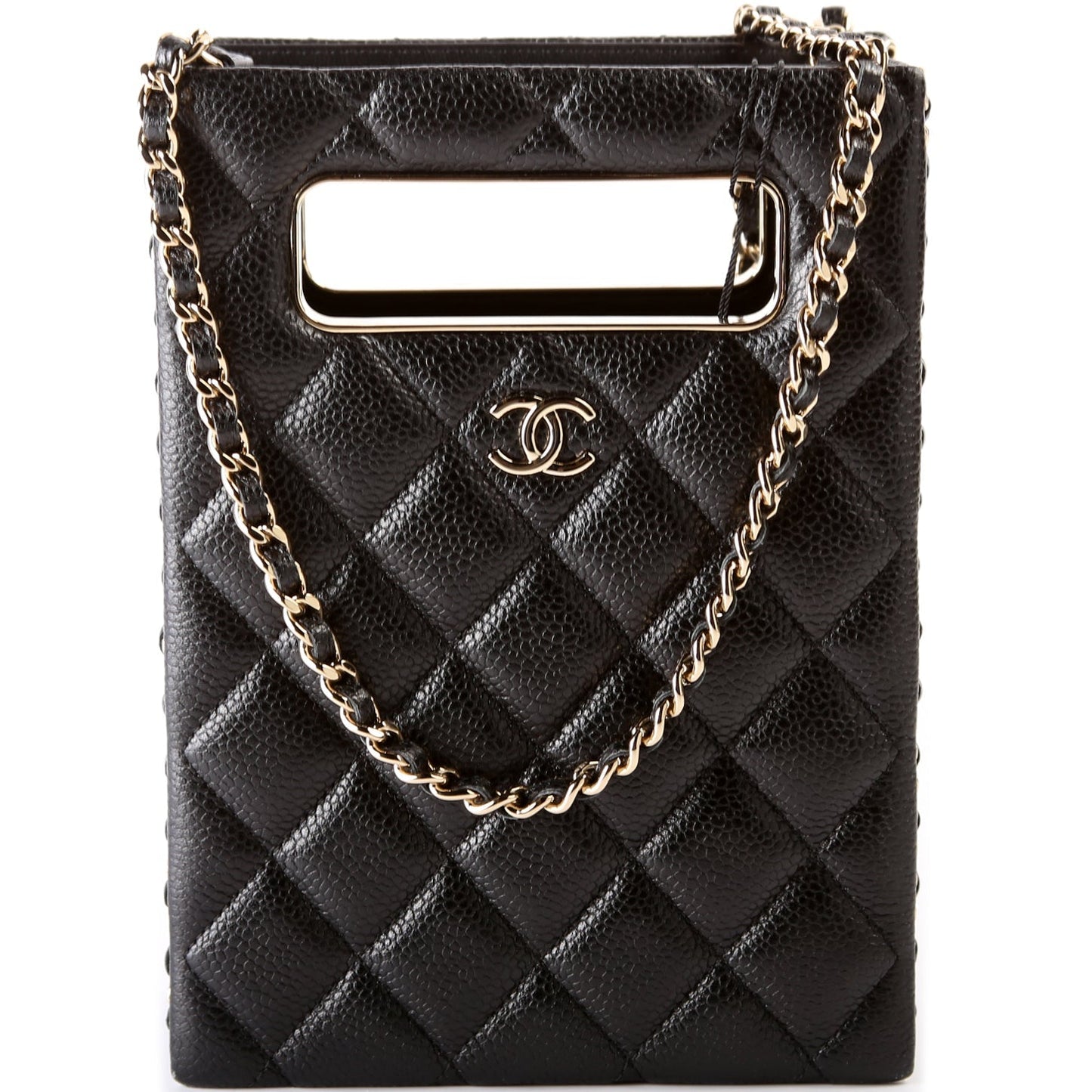 Chanel Box Evening Caviar RFID Handbag