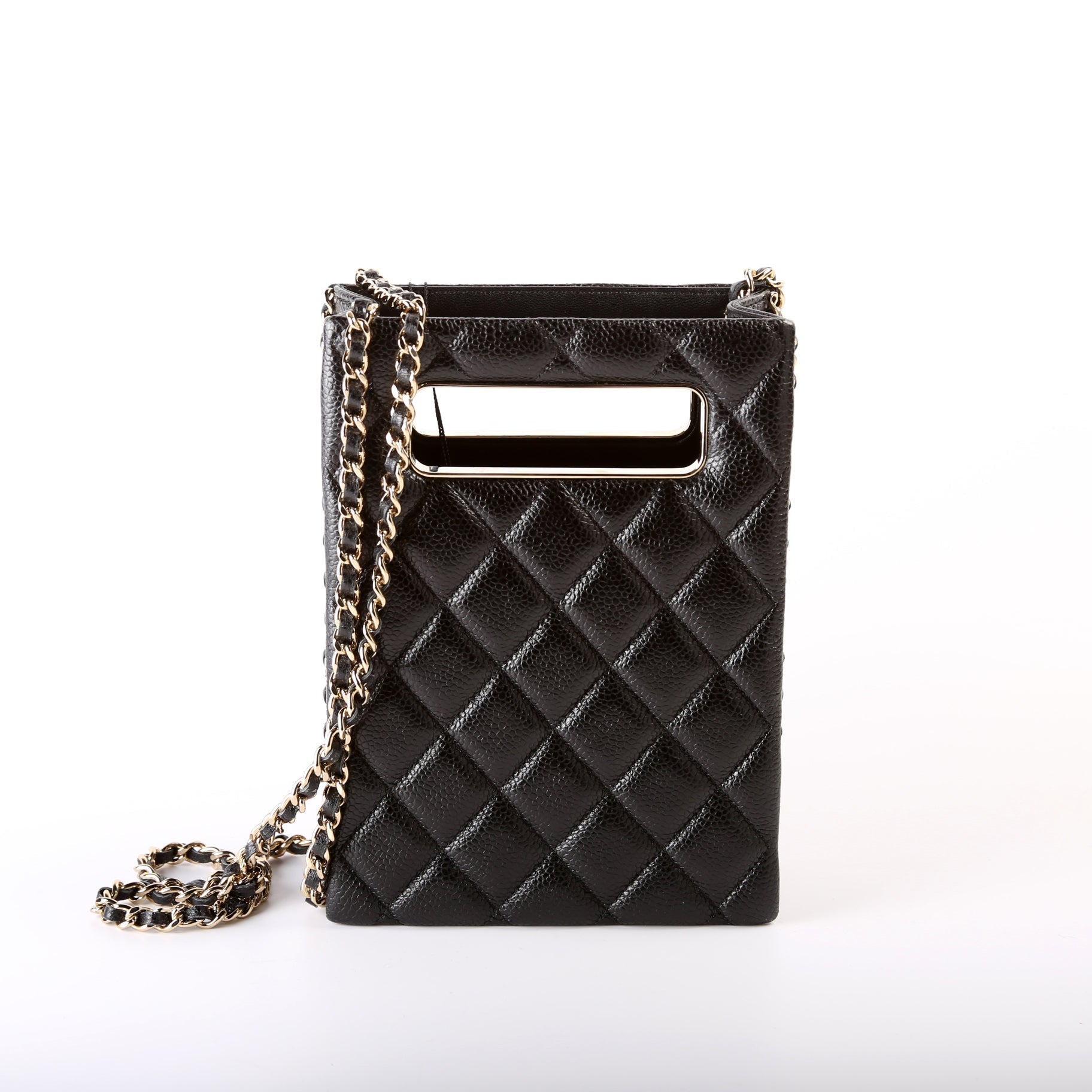 Chanel Box Evening Caviar RFID Handbag