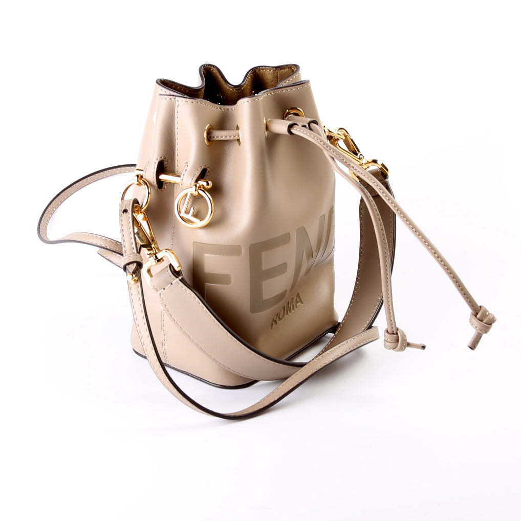 Fendi Mon Tresor Ff Bag Leather Mini Bucket Bucket Bag Leather Ff 2