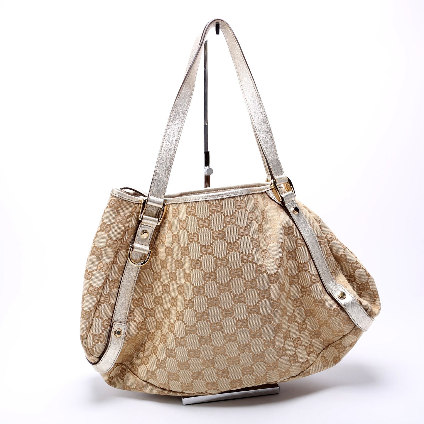 Gucci Abbey Canvas Medium Tote Bag Medium 6