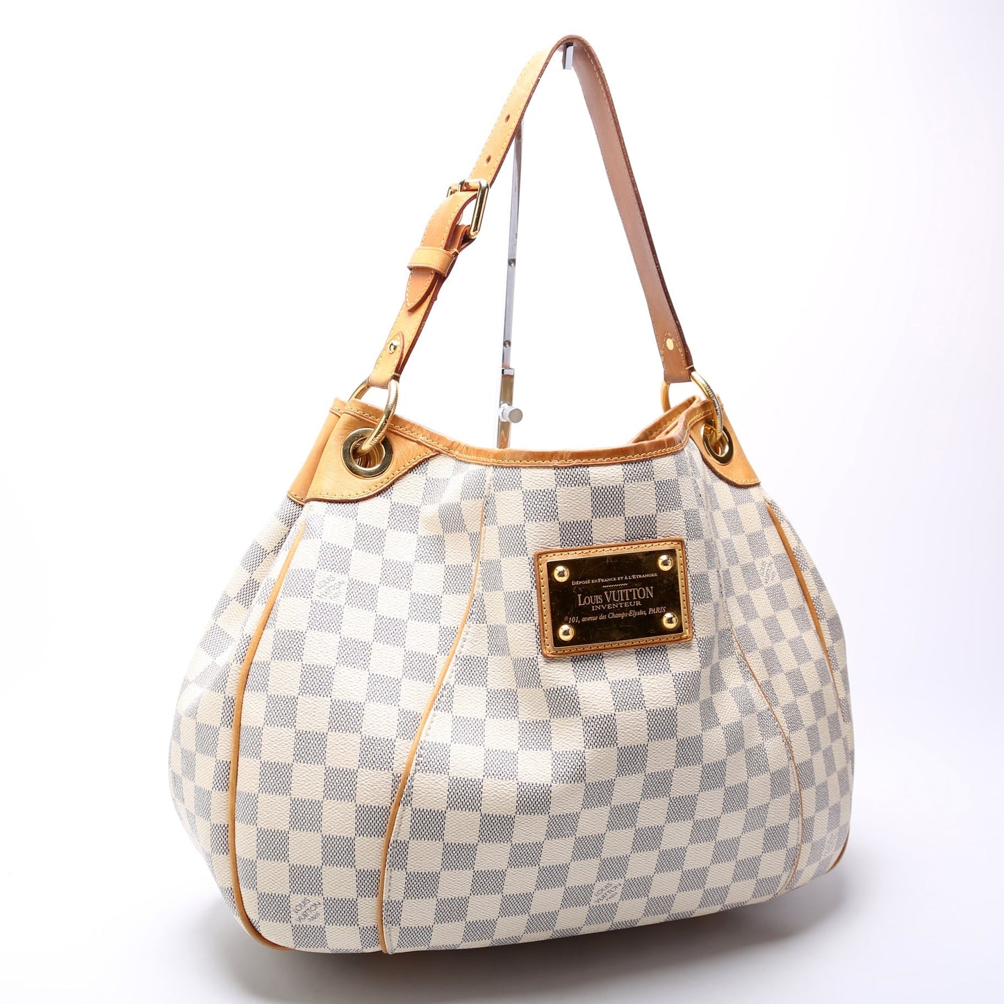 Louis Vuitton Galliera PM Azur Damier Handbag Azur 5