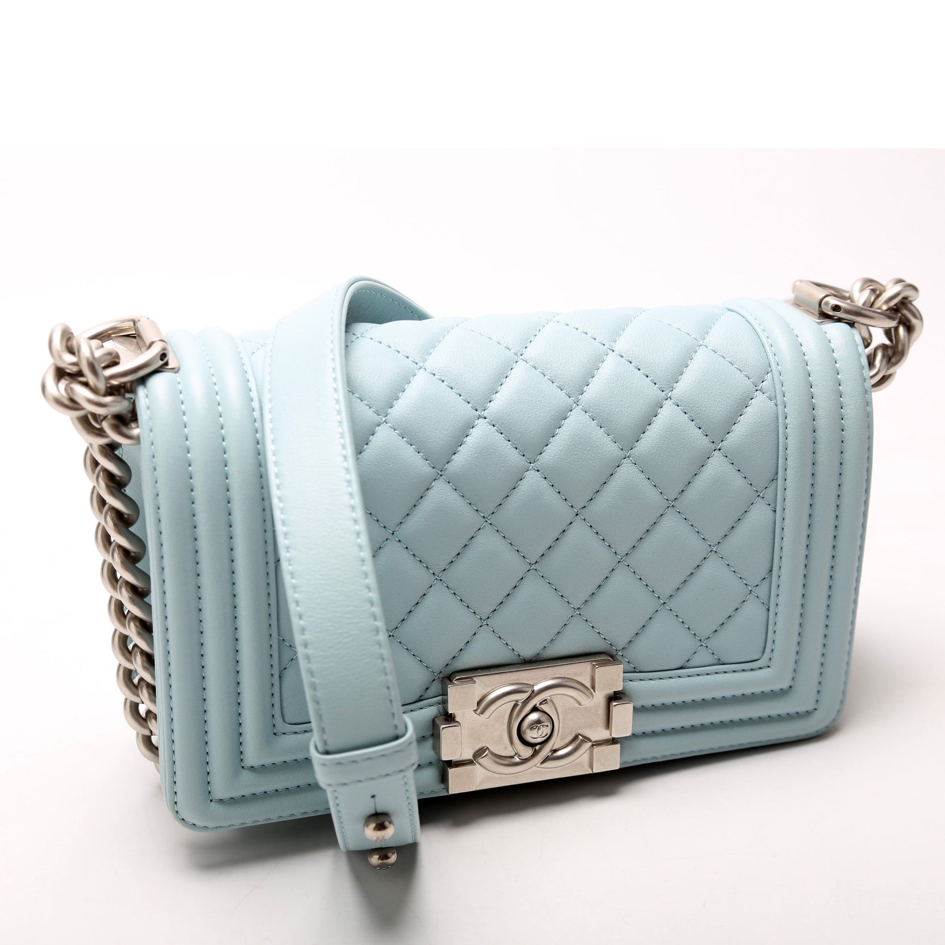 Chanel Boy Flap Caviar 32+M Small Handbag
