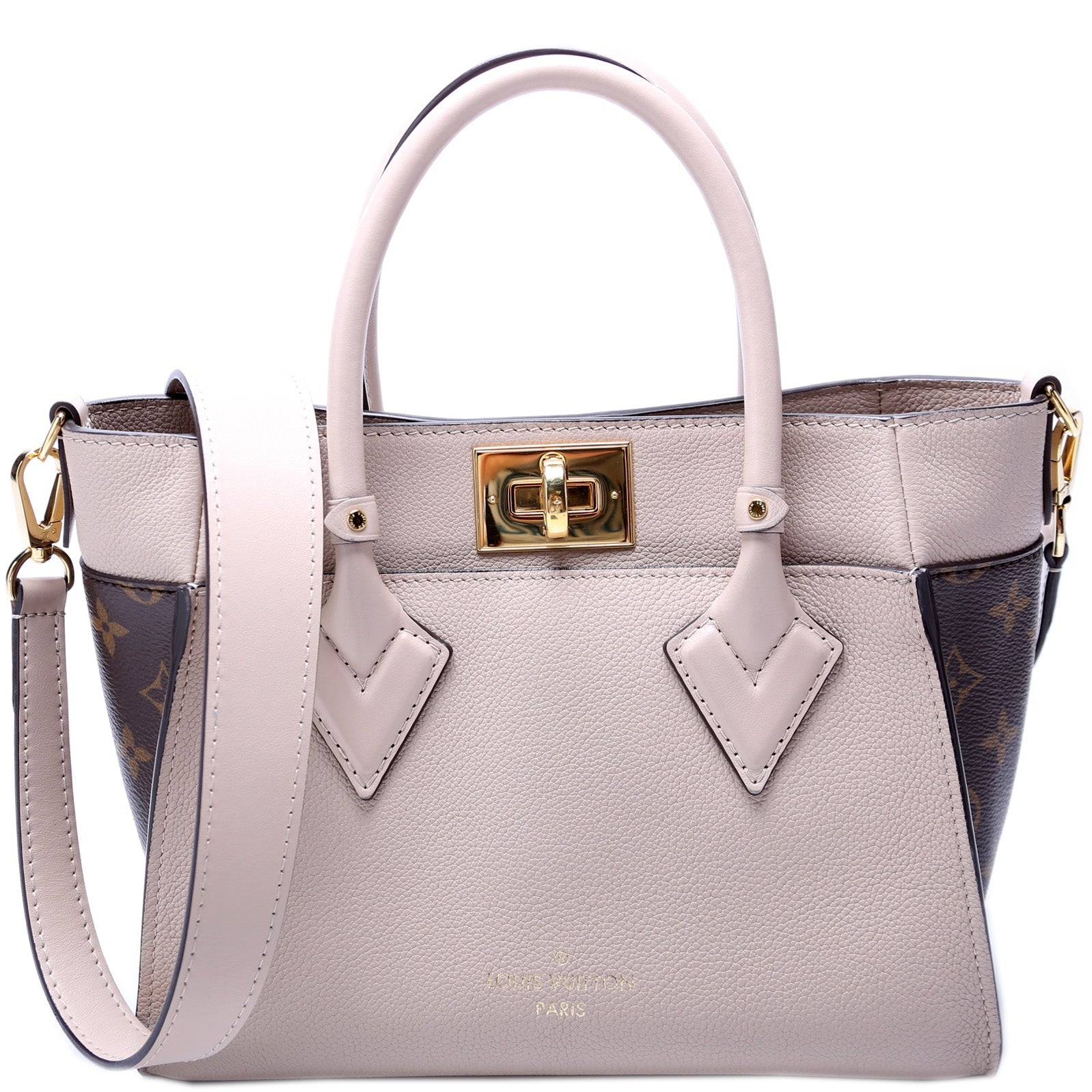 Louis Vuitton On My Side PM Monogram Calfskin Handbag Monogram 1