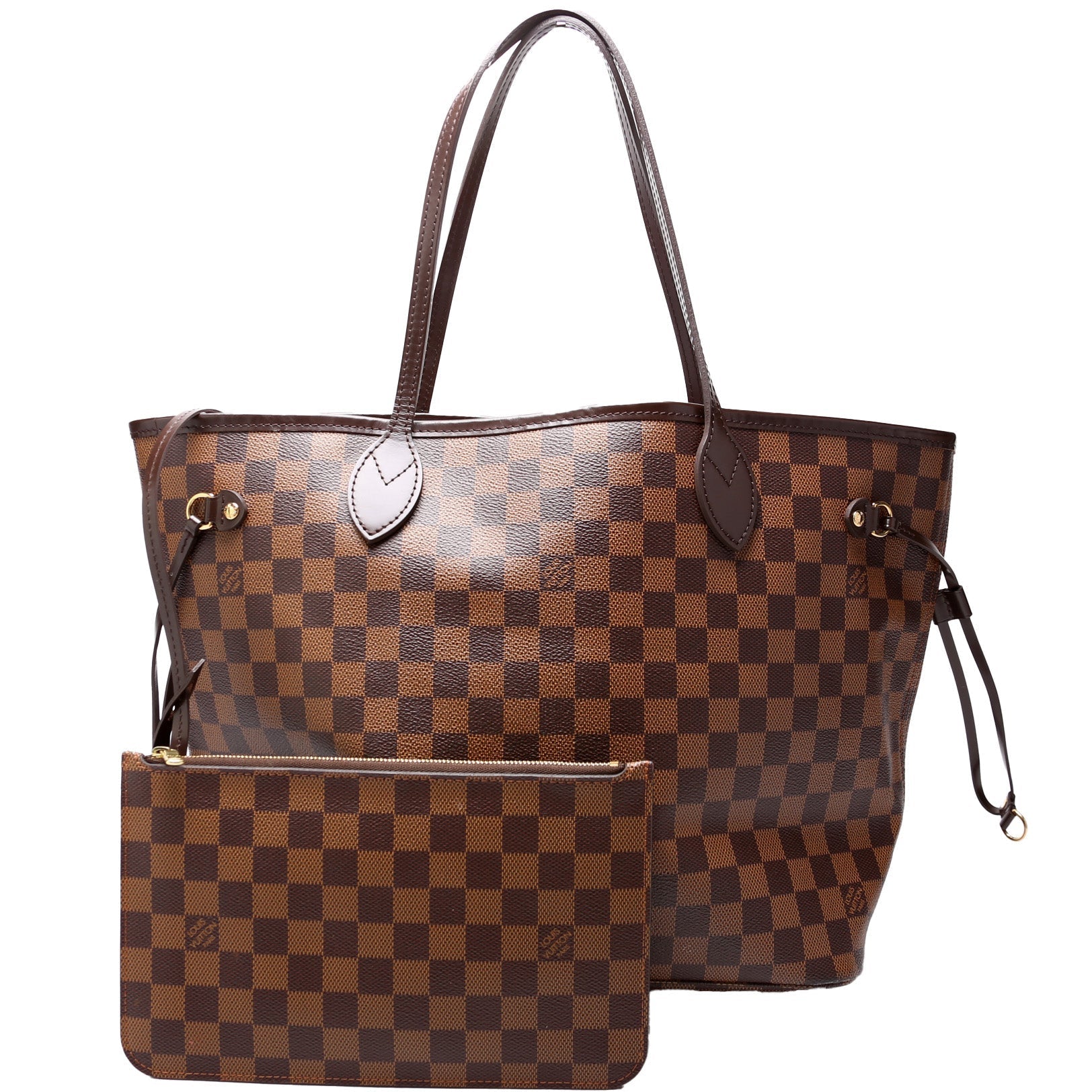 Louis Vuitton Neverfull MM W Ebene Damier Wallet Case Ebene 23