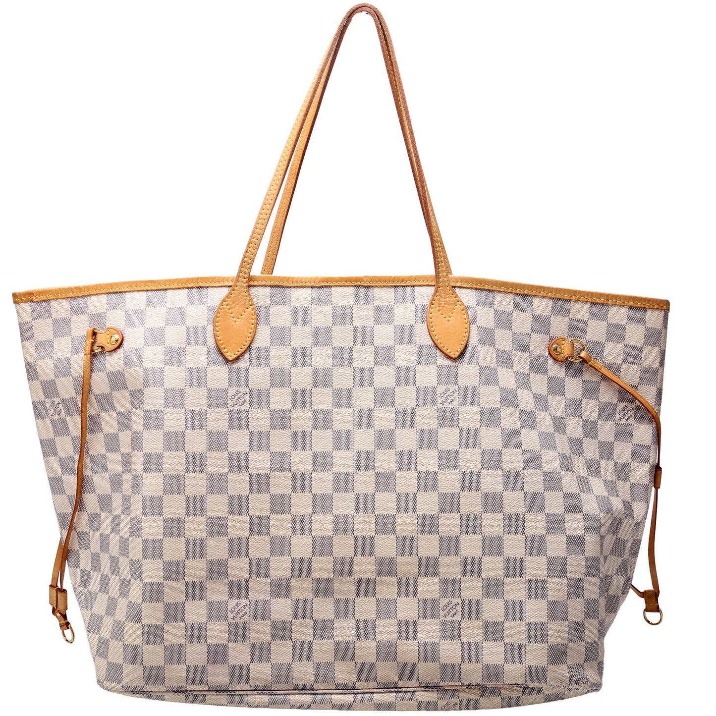 Louis Vuitton Neverfull GM Azur Damier Tote Bag Azur 11