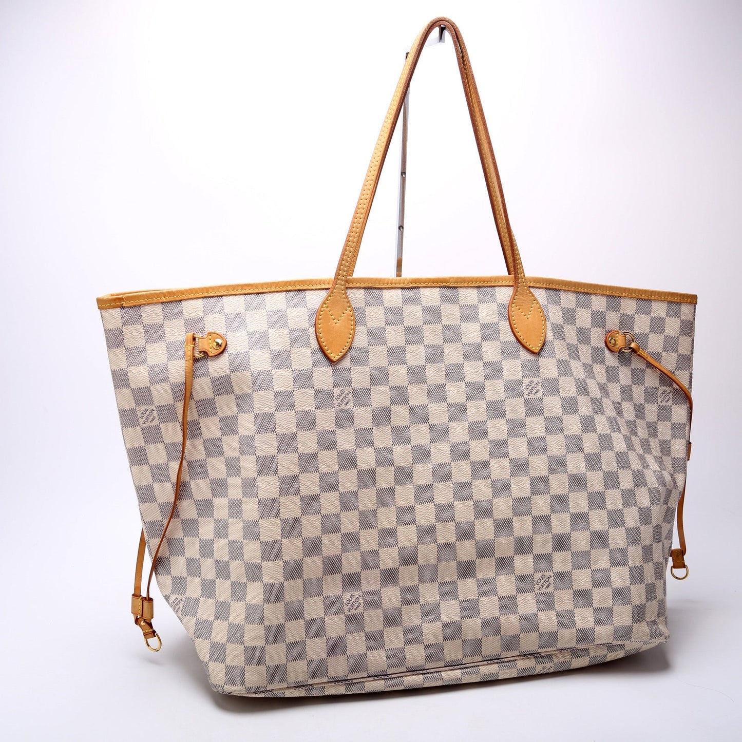 Louis Vuitton Neverfull GM Azur Damier Tote Bag Azur 11