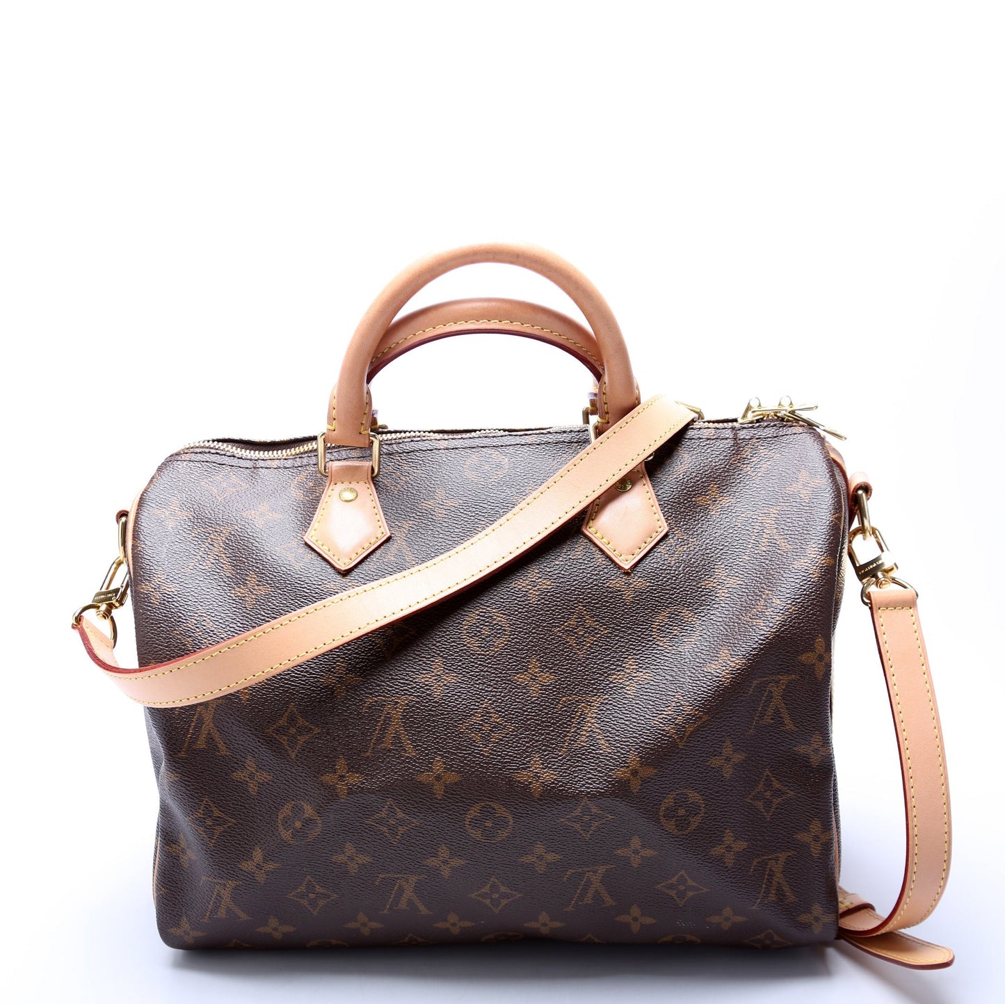 Louis Vuitton Speedy 30 Bandouliere Monogram Handbag Monogram 8