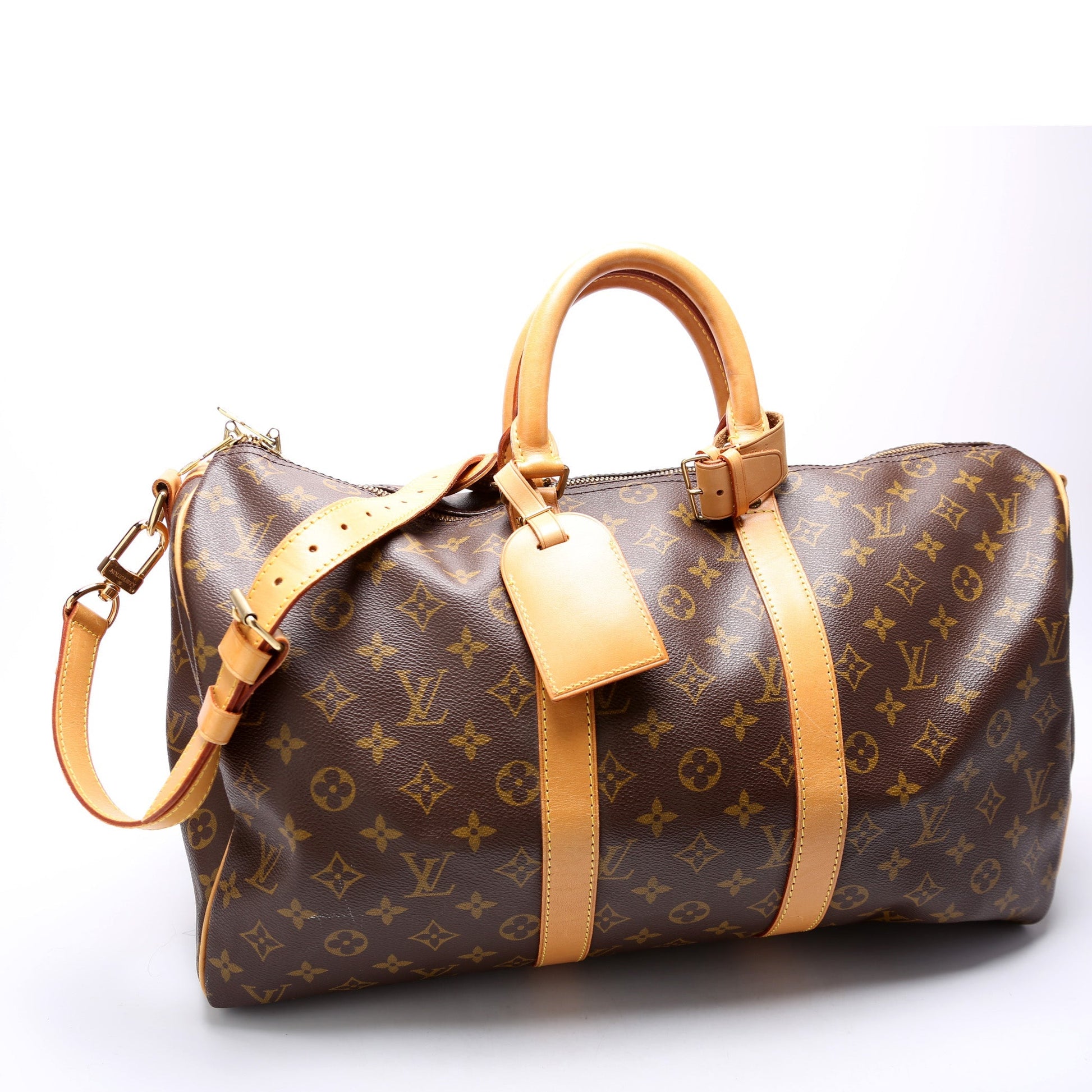Louis Vuitton Keepall 45 Bandouliere Monogram Travel Bag Monogram 5