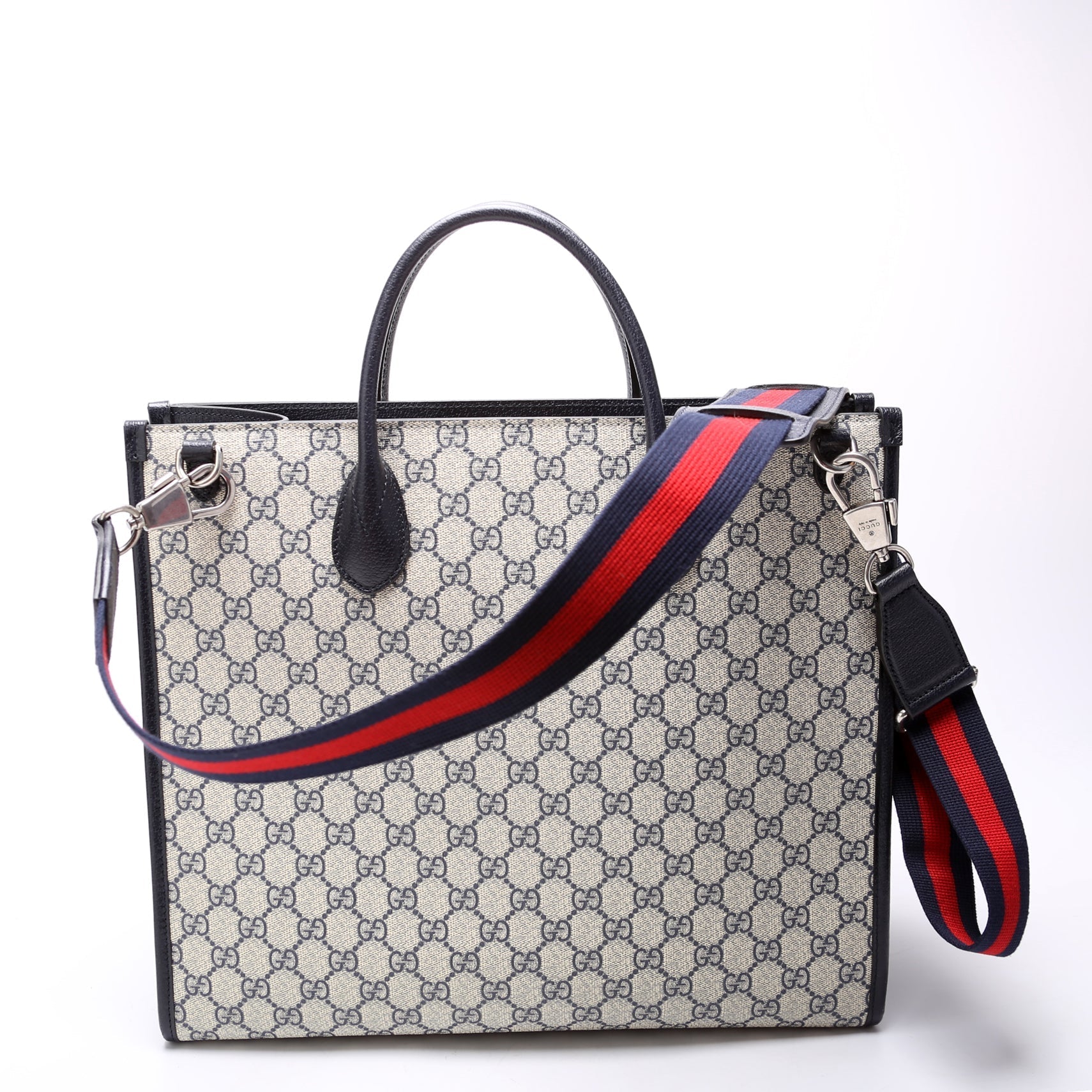 Gucci GG Supreme Interlocking G Medium Tote Bag